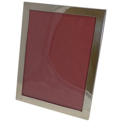 Antique English Sterling Silver Photograph Frame, circa 1910