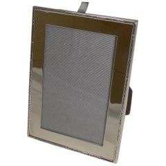 Antique English Sterling Silver Photograph Frame - Harrods - 1915