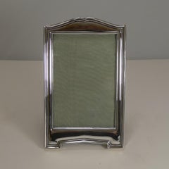 Antique English Sterling Silver Picture Frame, 1911