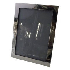 Antique English Sterling Silver Picture Frame, Landscape & Portrait, 1911