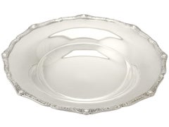 Antique English Sterling Silver Tazza Dish