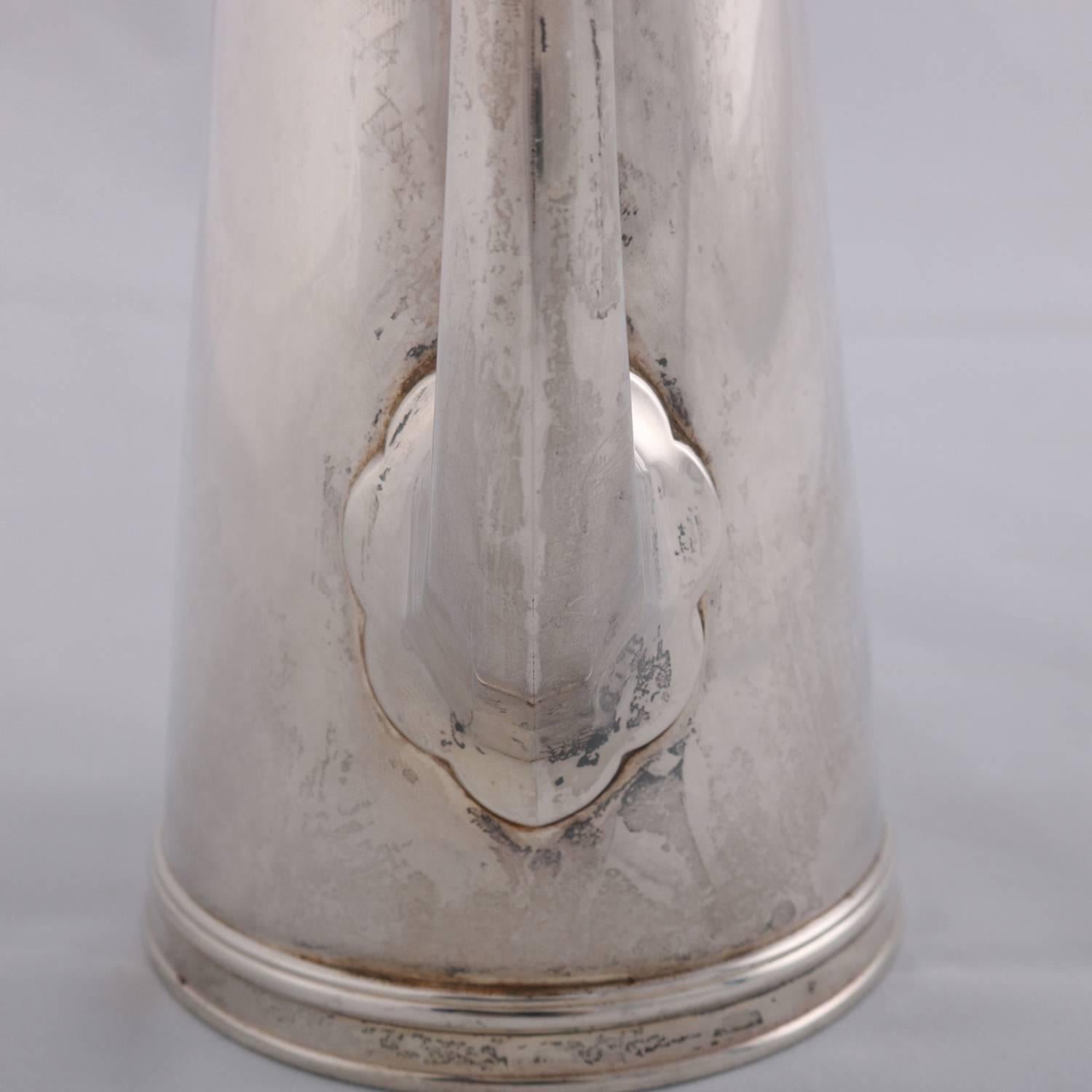 Antique English Sterling Silver Tea Pot by James Dixon & Sons, circa 1910 5