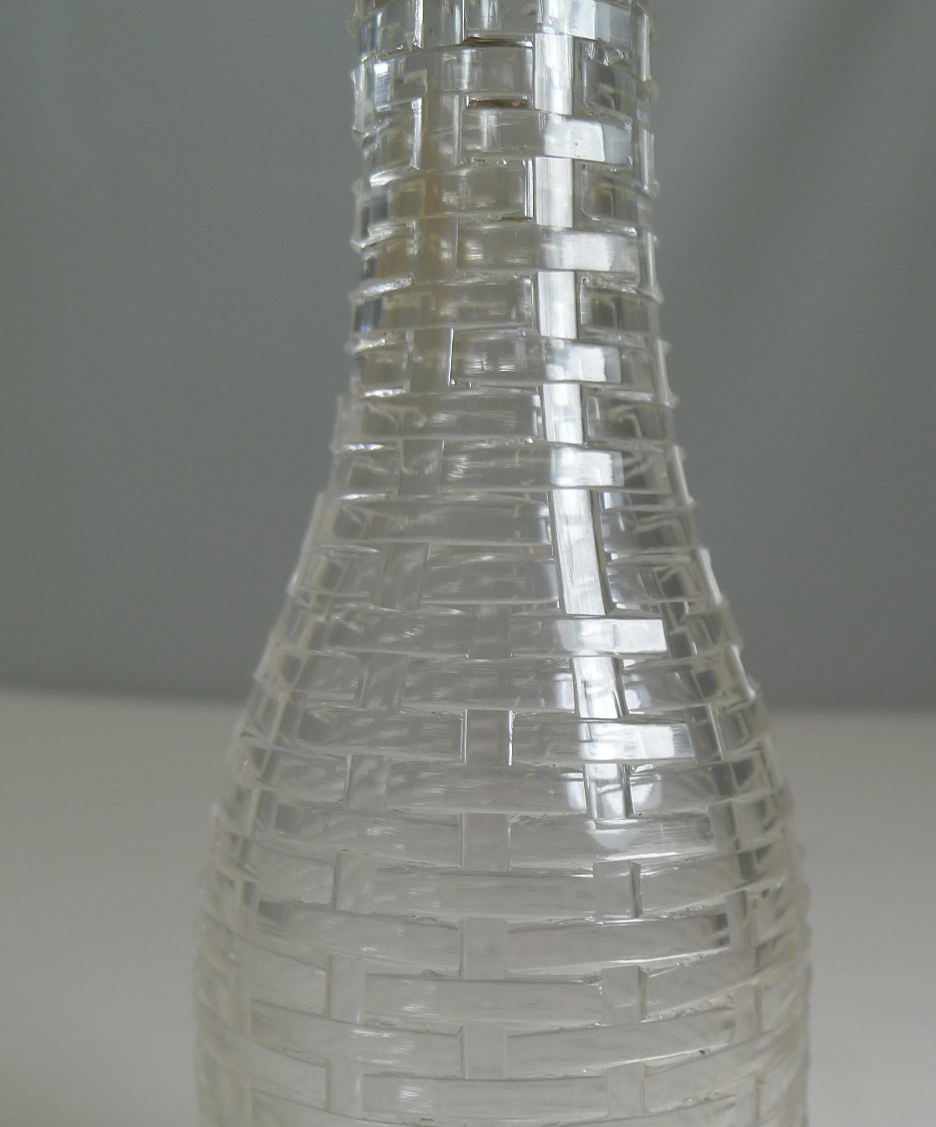antique glass liquor bottles