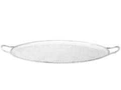 Antique Sterling Silver Two-Handled Tea Tray by James Dixon