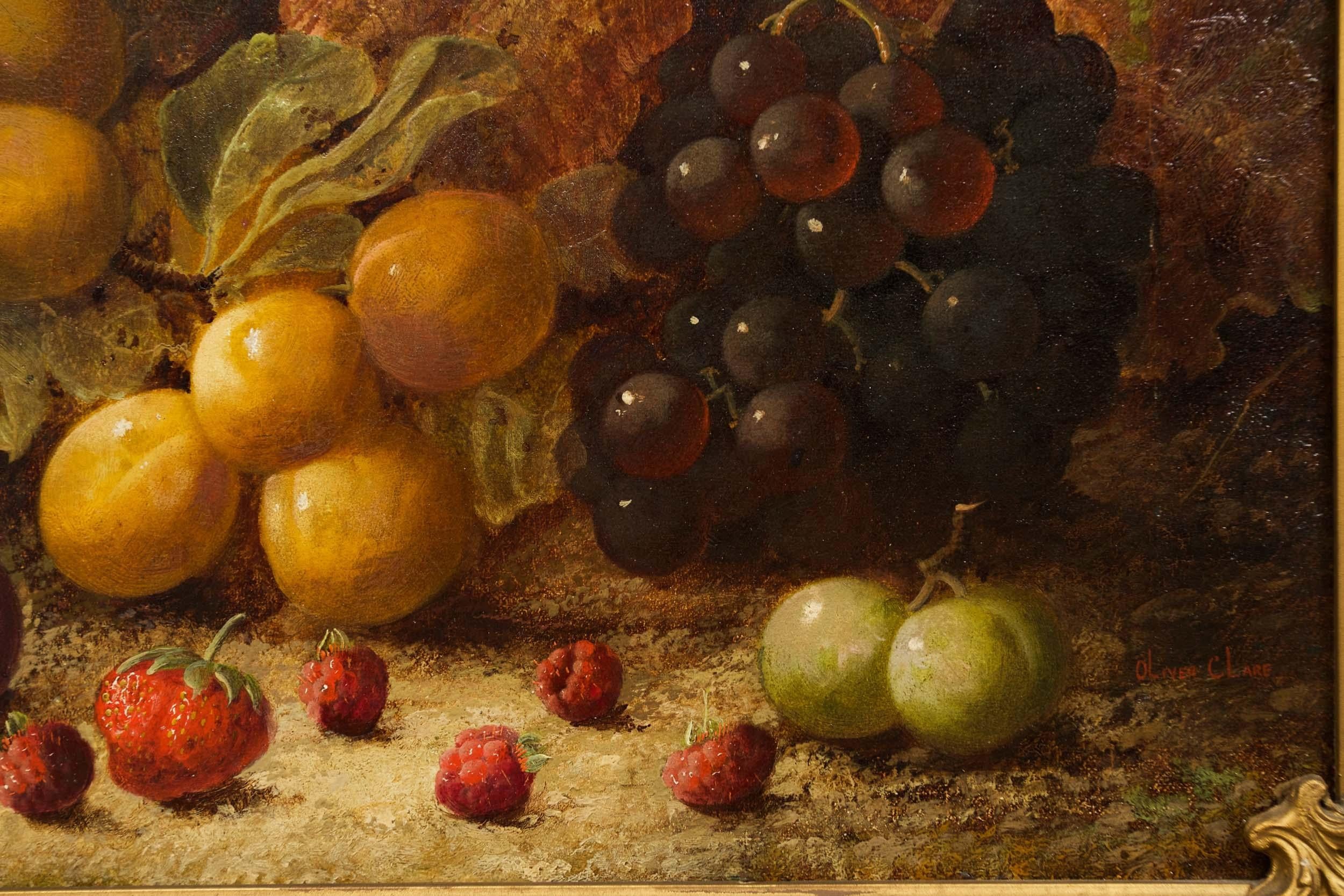 vintage fruit painting