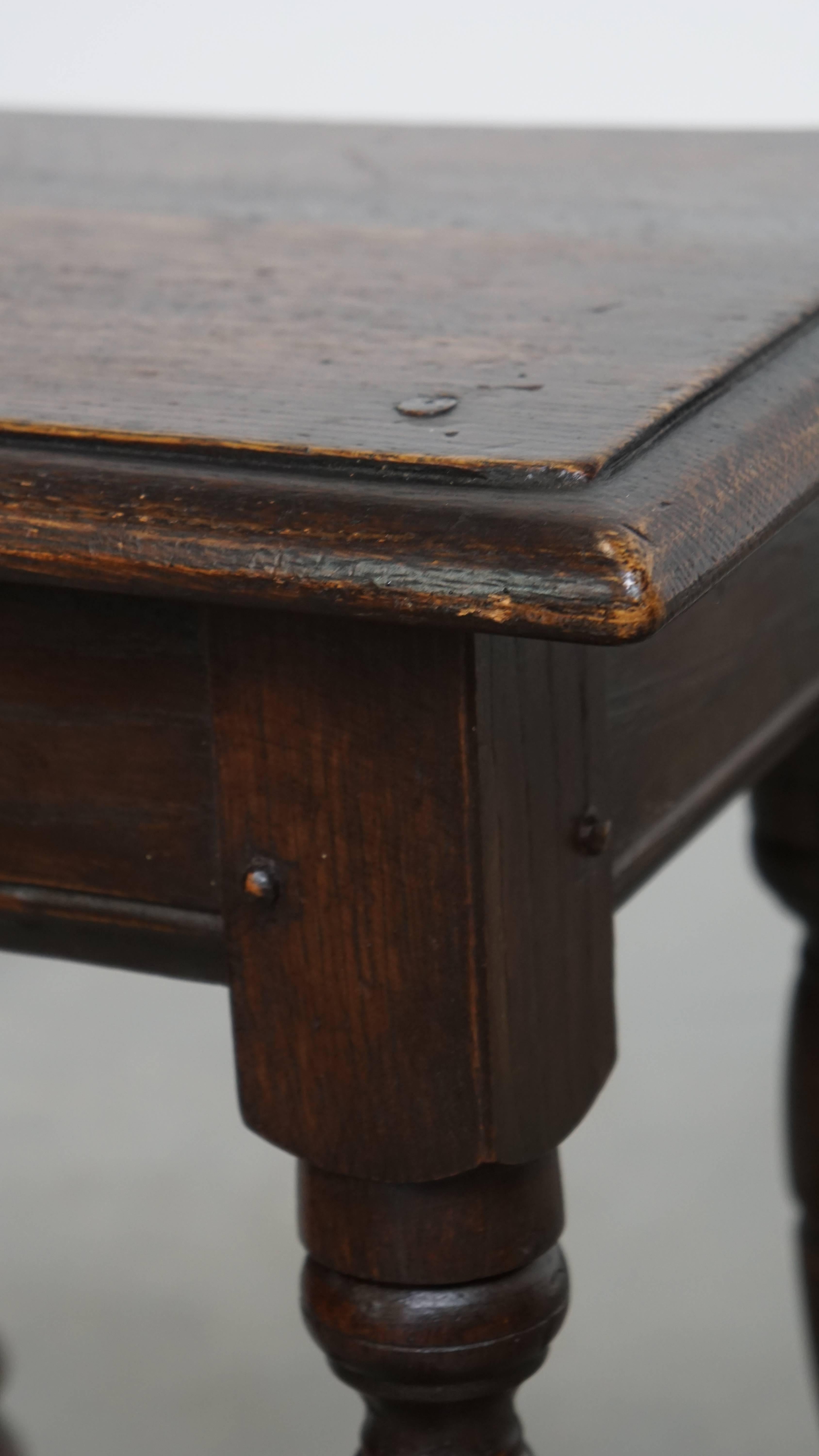 Antique English Stool / Joint Stool / Side Table from the 18th Century For Sale 4