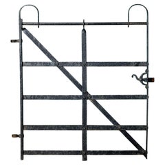 Antique English Strapwork Side Gate