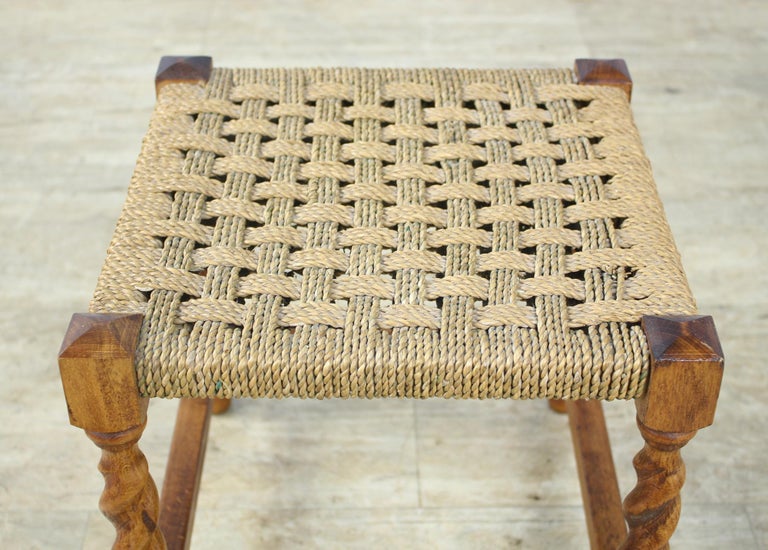 Antique English String Stool at 1stDibs