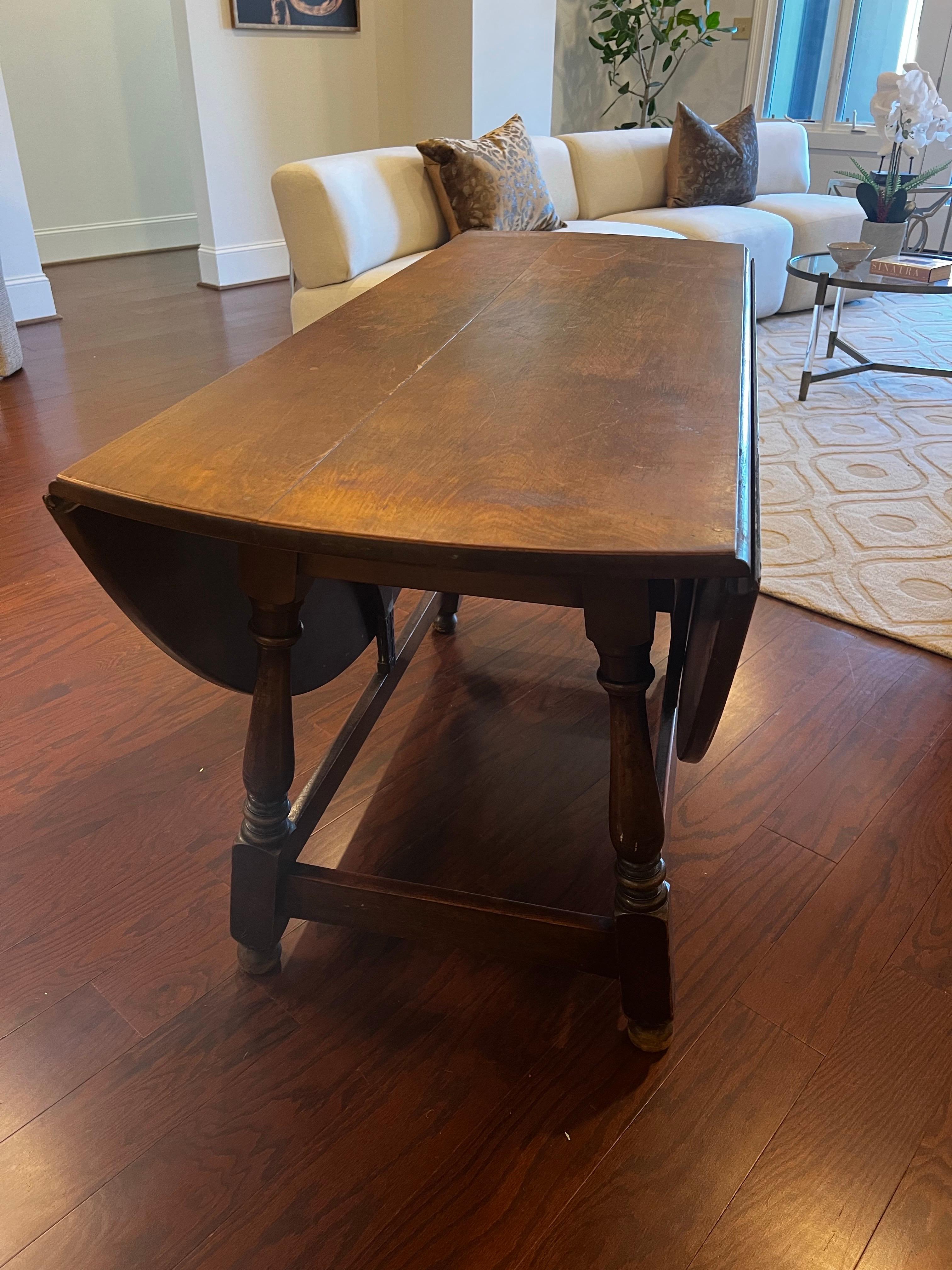 19th Century Antique English Table For Sale