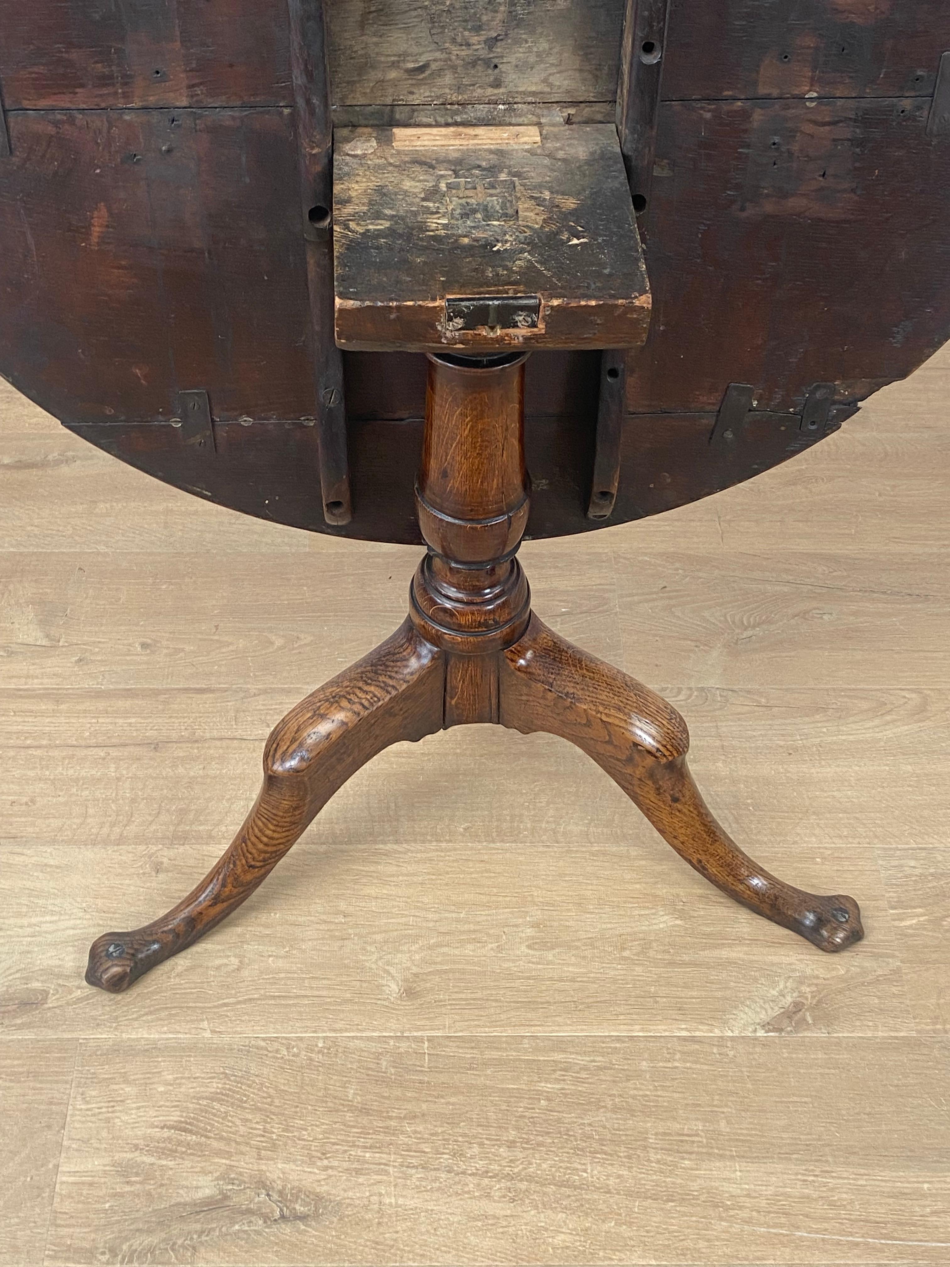 Antique English Tavern Table For Sale 1