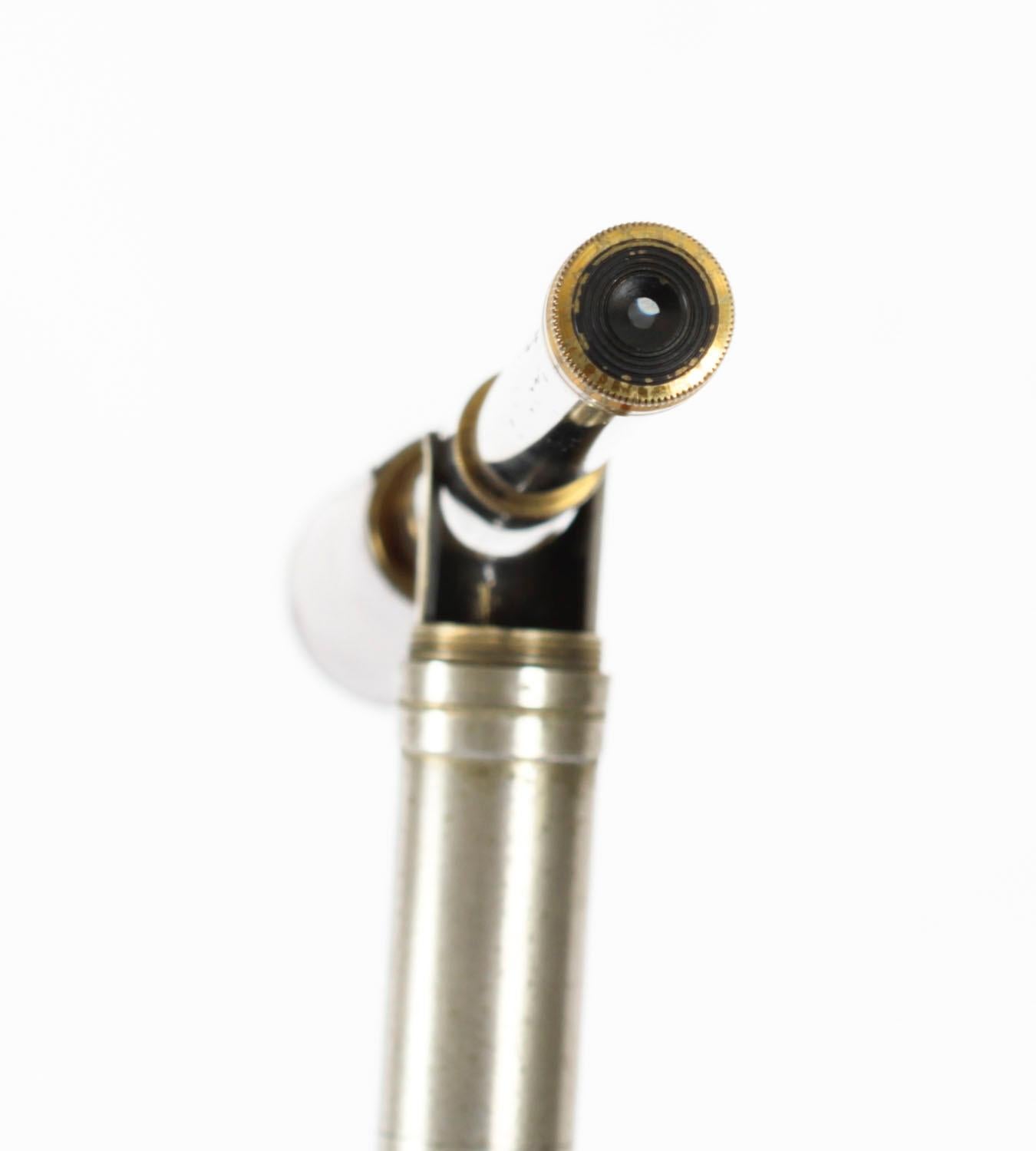 Antique English Telescope Walking Stick Cane 88cm/34.5 inches 20th century 4