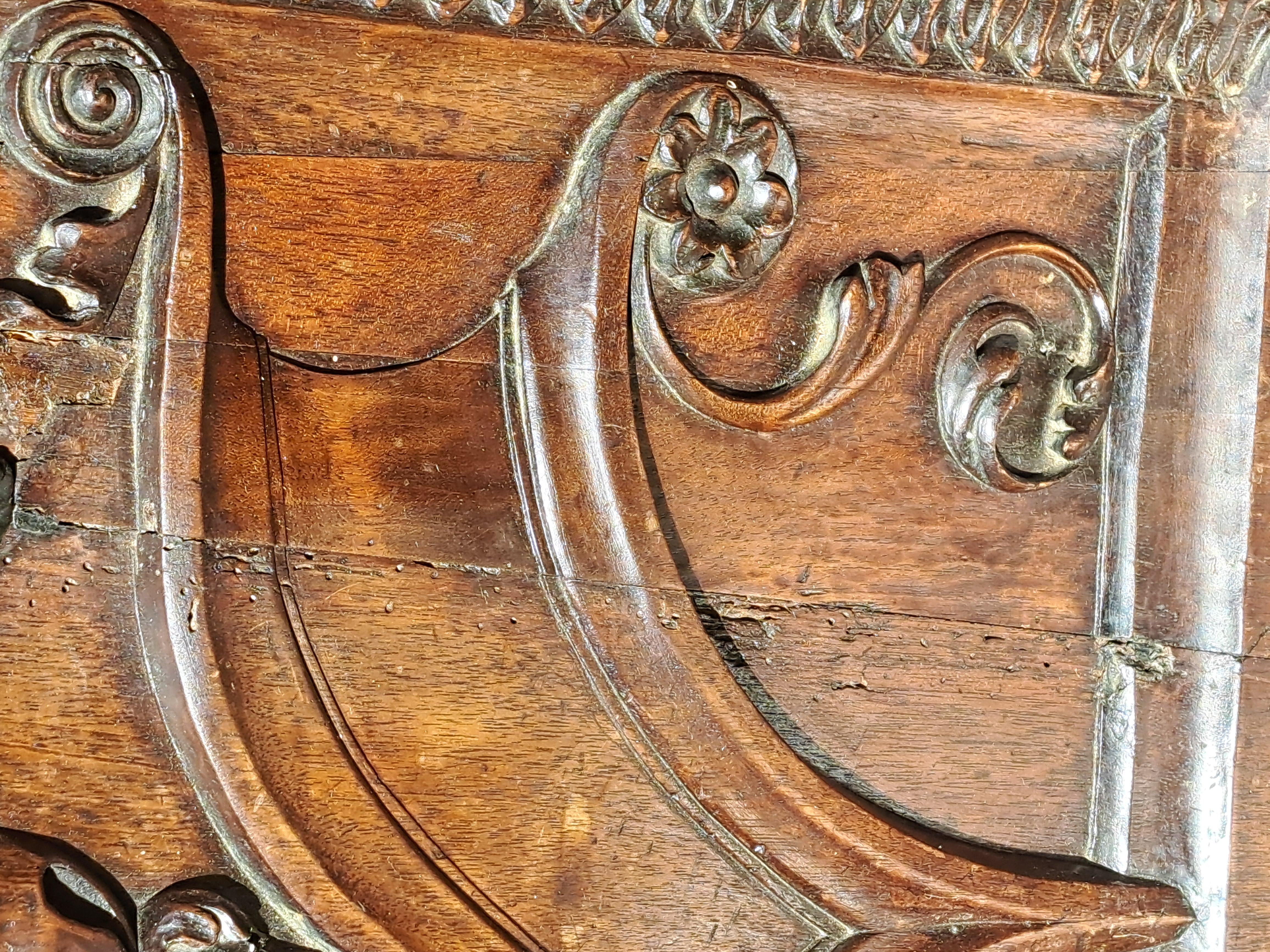 Antique English Throne Chair 19th Century For Sale 3