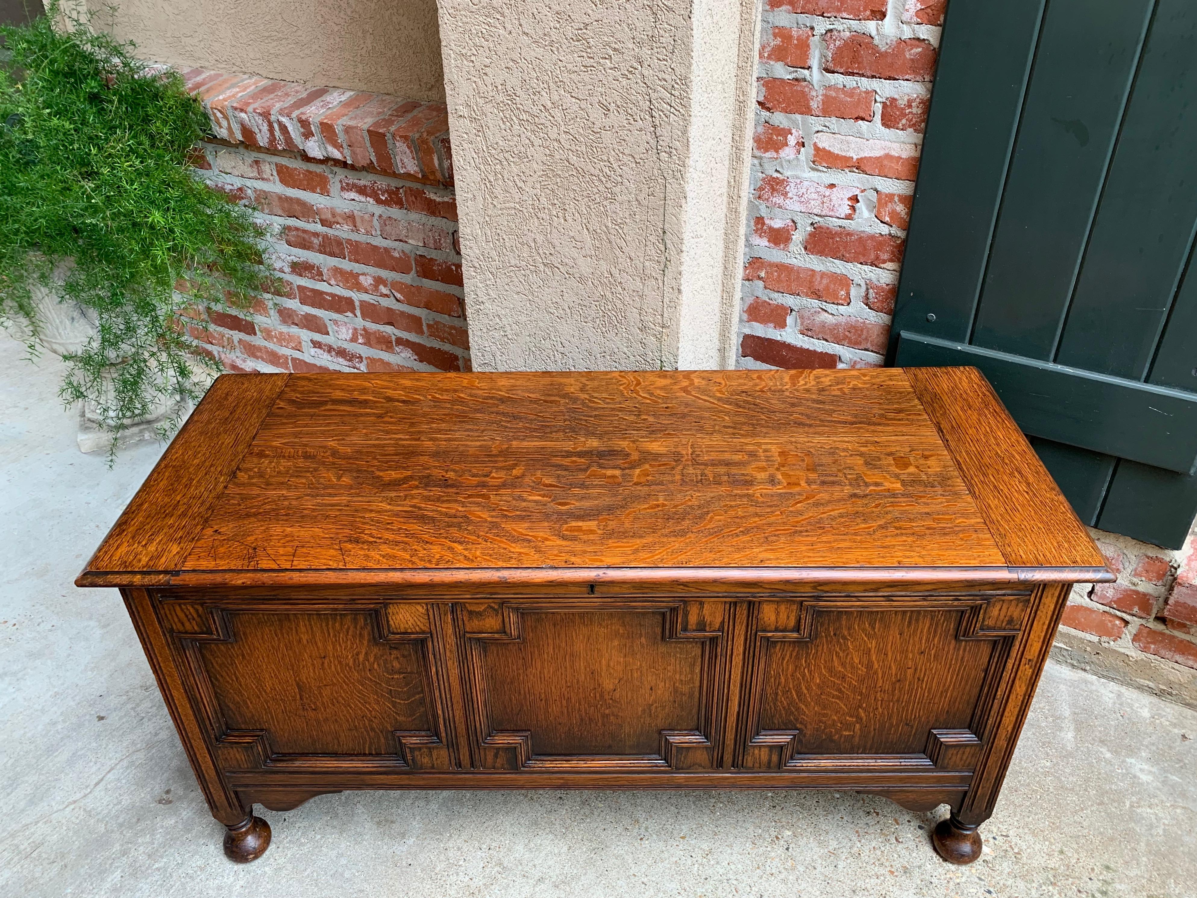 oak hope chest