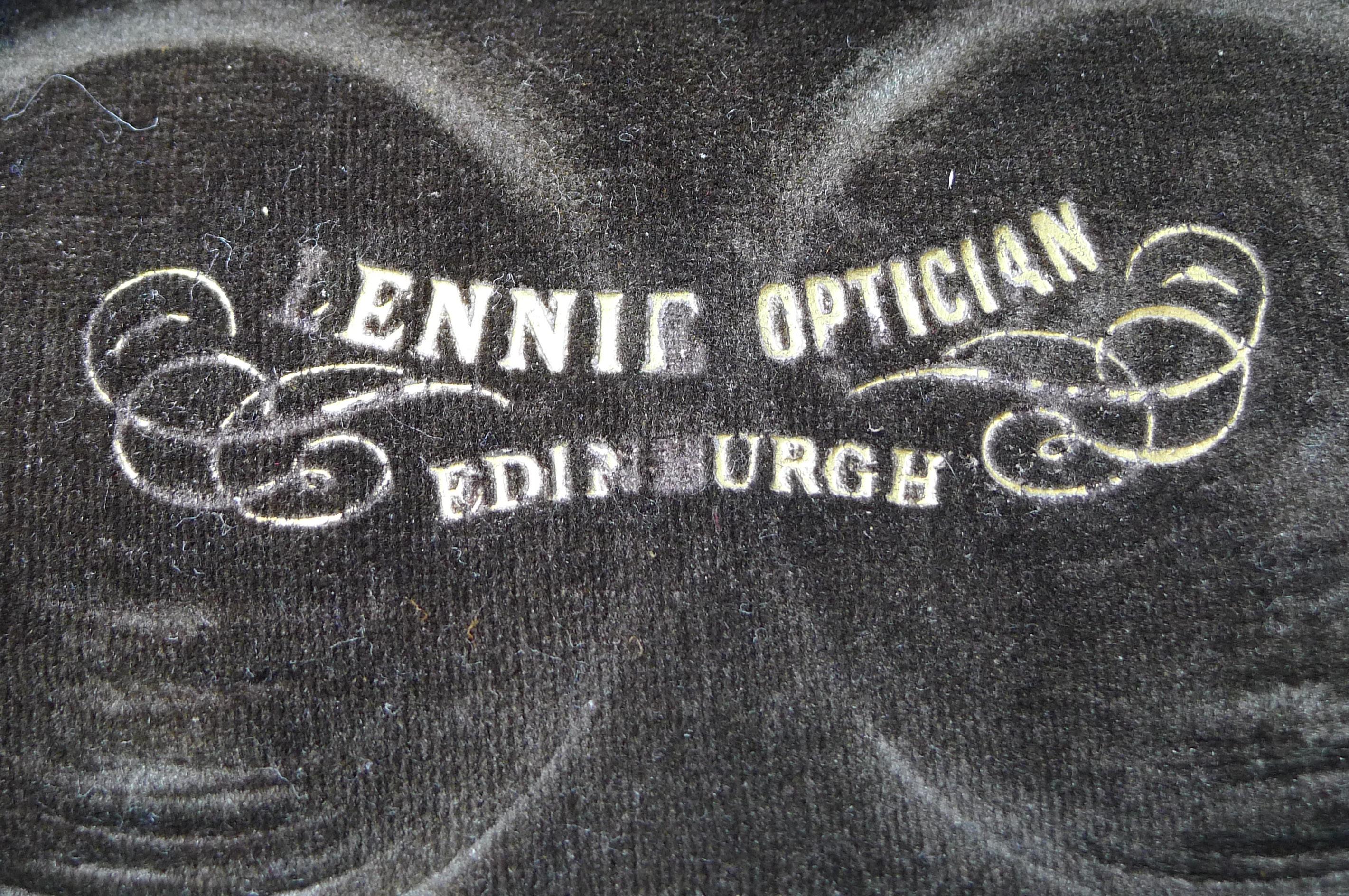 Antique English Triple Optic Binoculars, Marine / Theatre / Field c.1900 4