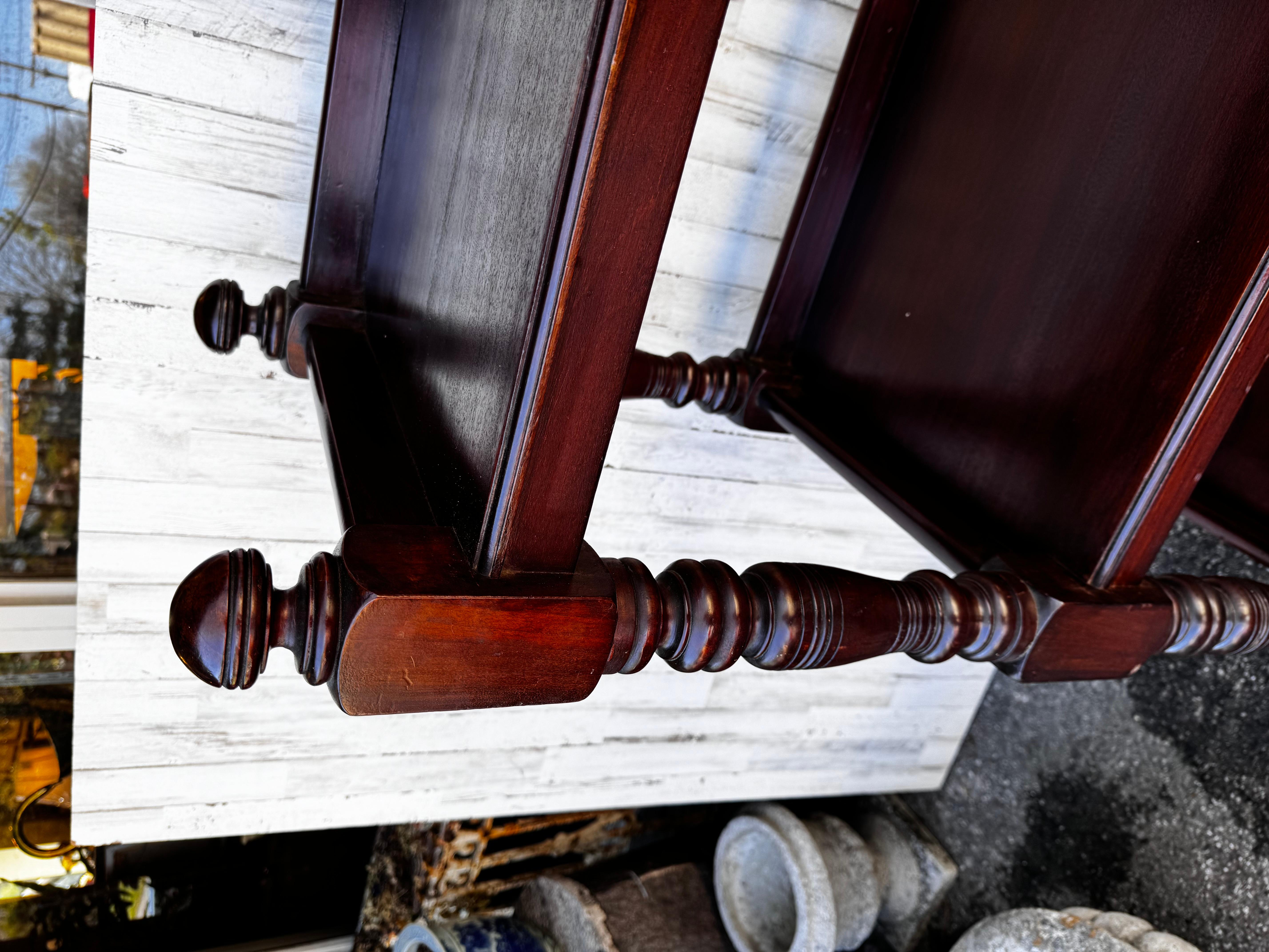 Hardwood Antique English Trolley/ Server For Sale