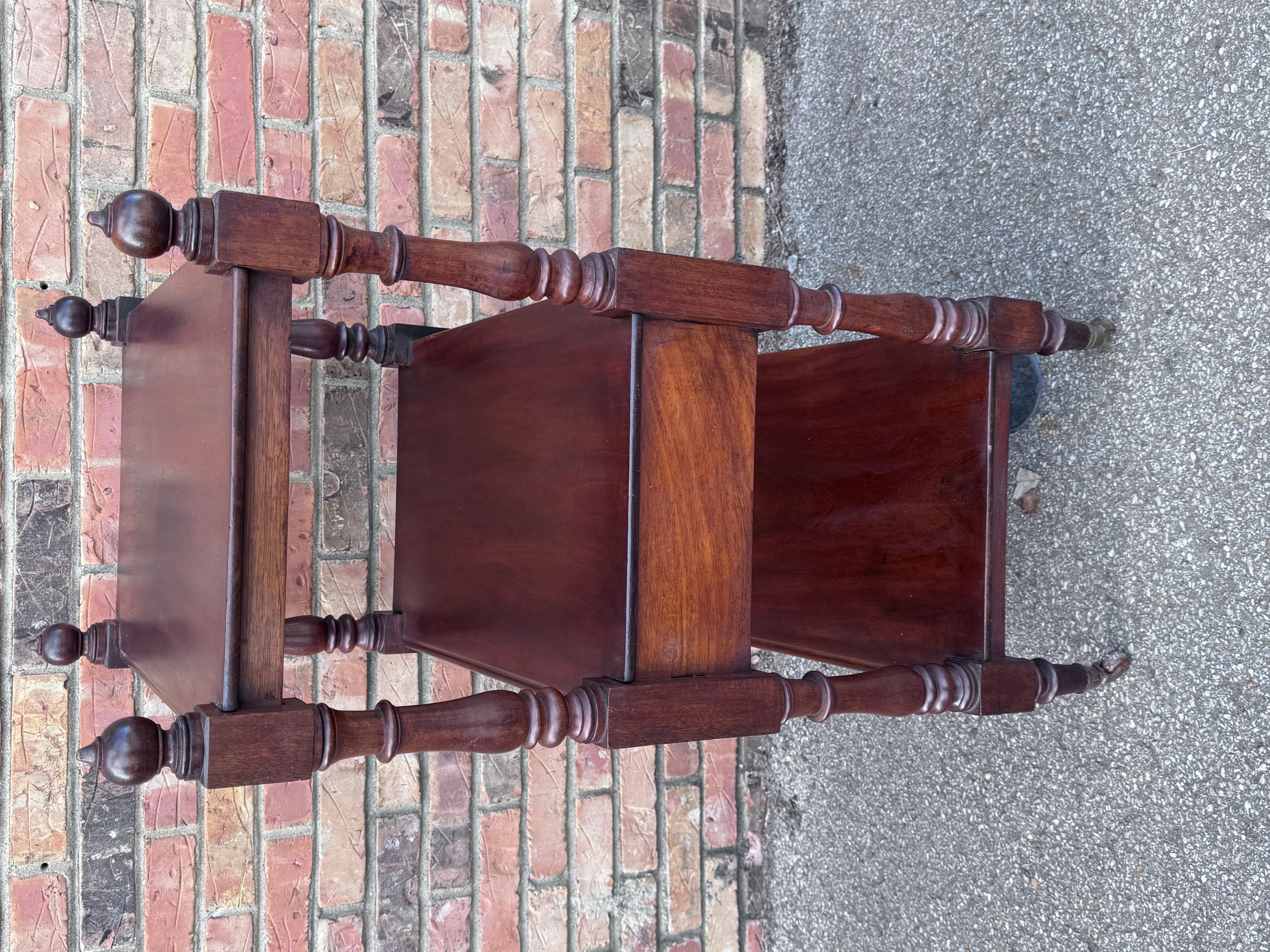Wood Antique English Trolly/Etagere For Sale
