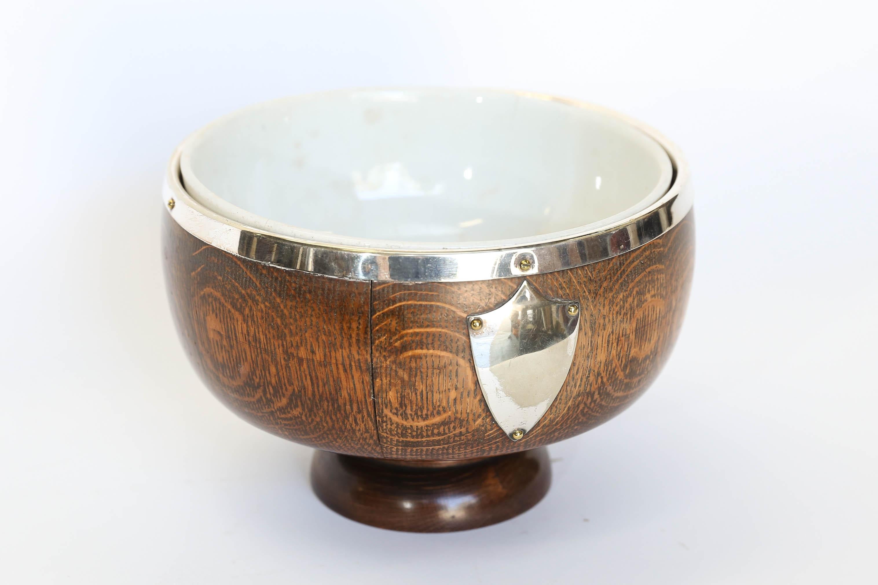 Antique English Trophy Bowl In Good Condition In Houston, TX