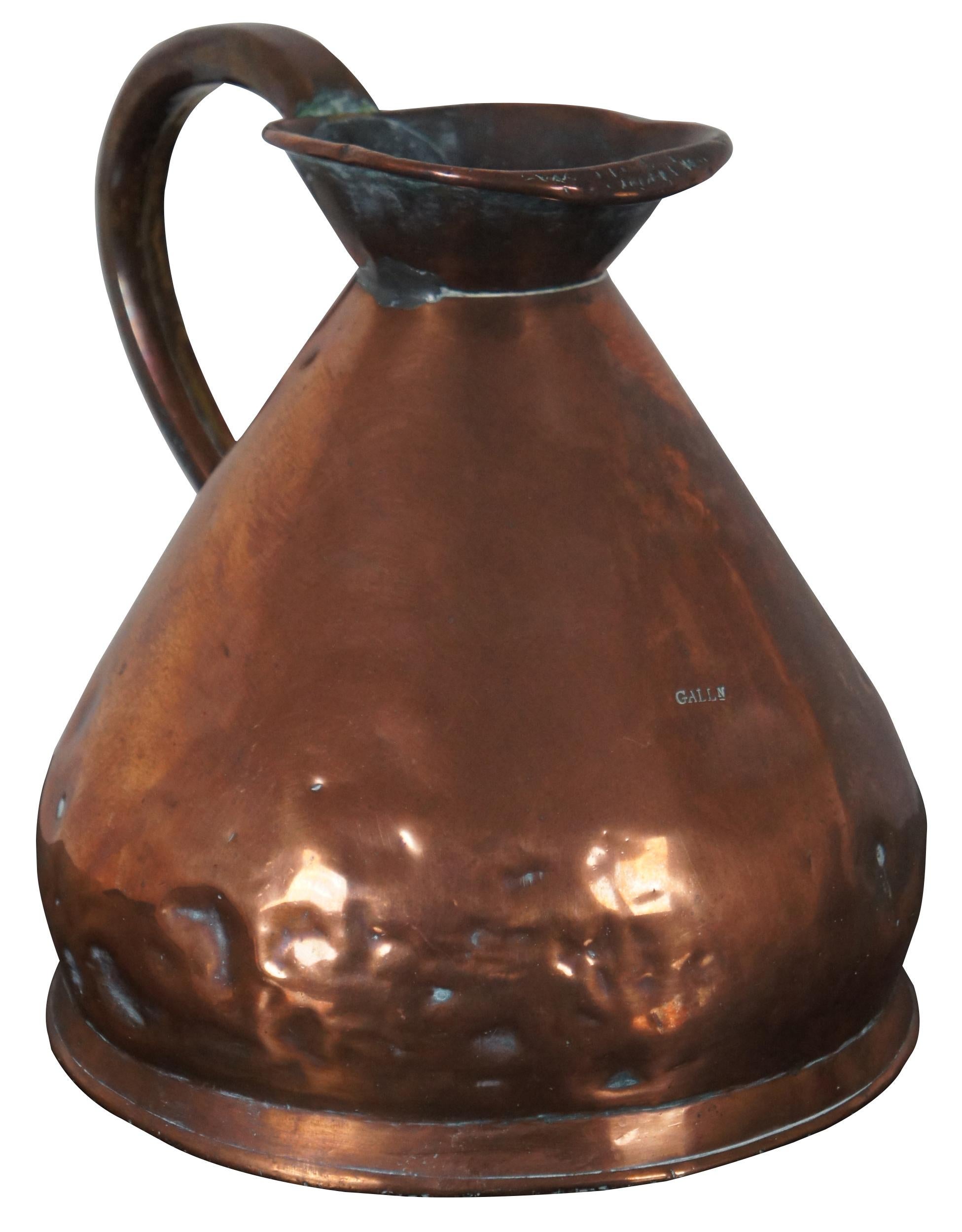 copper gallon jug