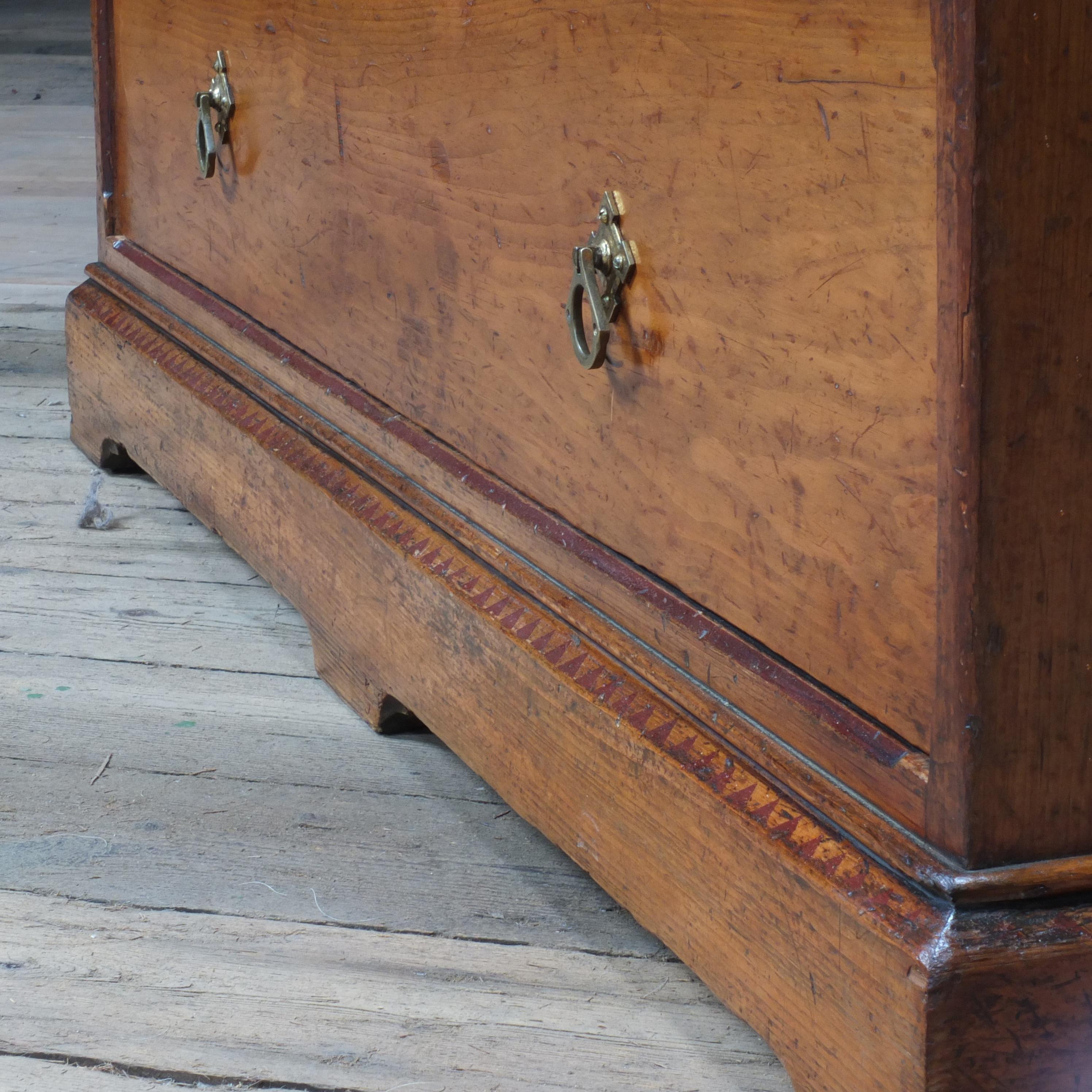 Antique English Victorian Arts and Crafts Linen Press c1880 at 1stDibs