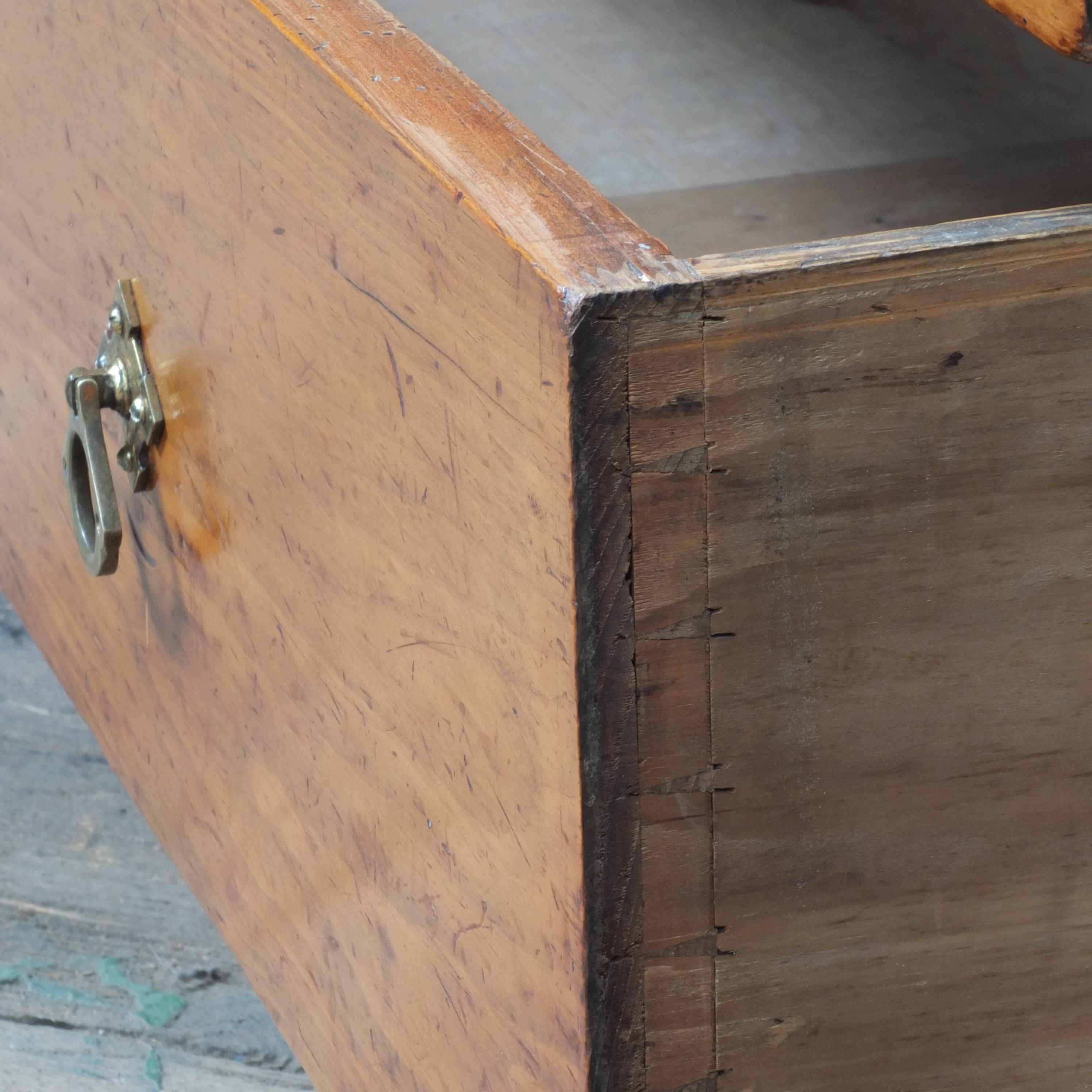 Antique English Victorian Arts and Crafts Linen Press c1880 at 1stDibs