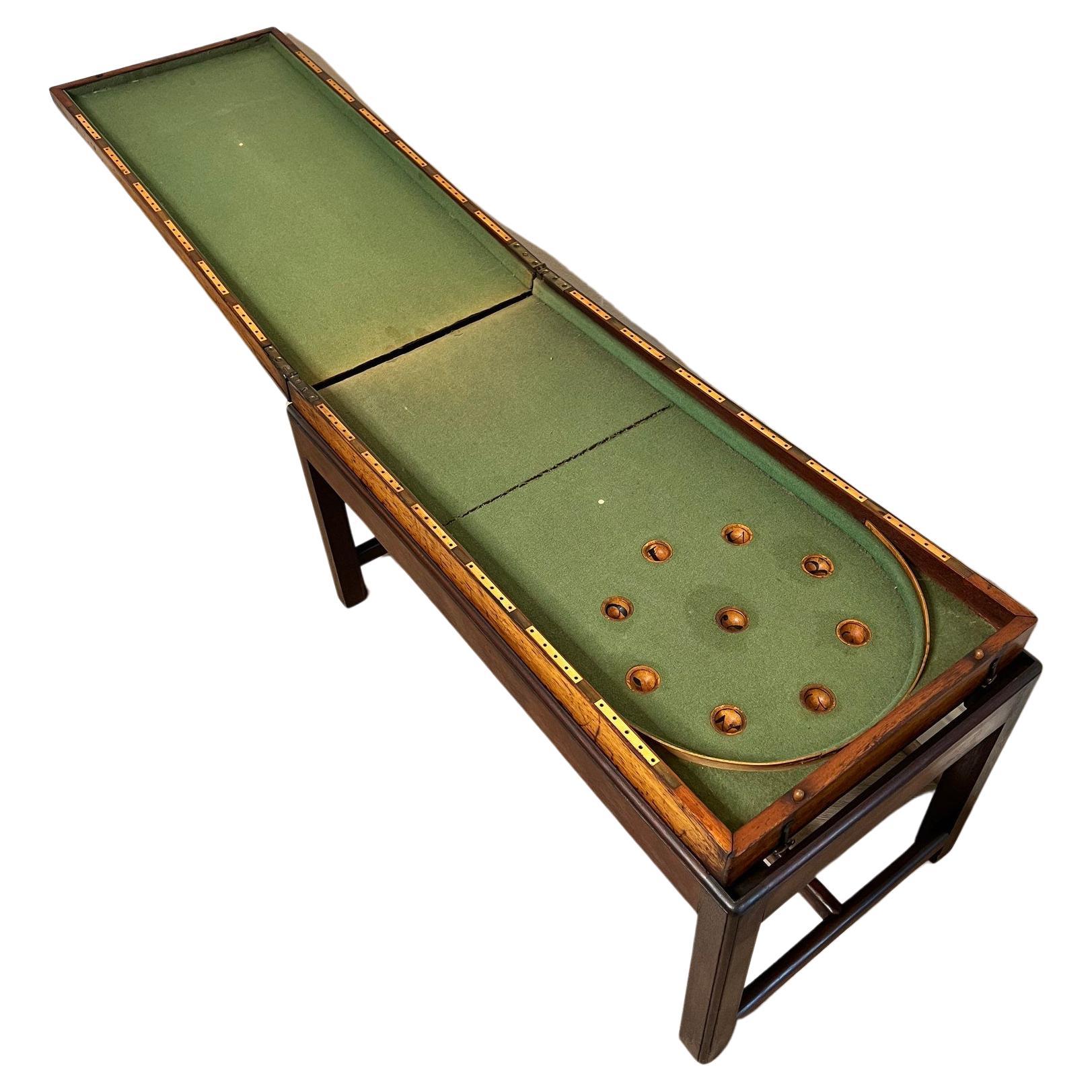 Vintage Chad Valley Miniature Bagatelle Pin Ball Game in Original Box Antique 