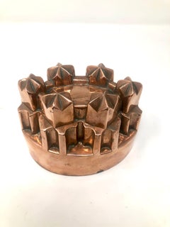 Antique English Victorian Copper Mold Made By "Benhams", Circa 1880