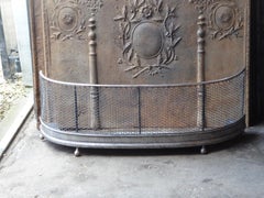 Antique English Victorian Fire Guard, 19th Century