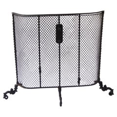 Antique English Victorian Fire Guard, 19th Century