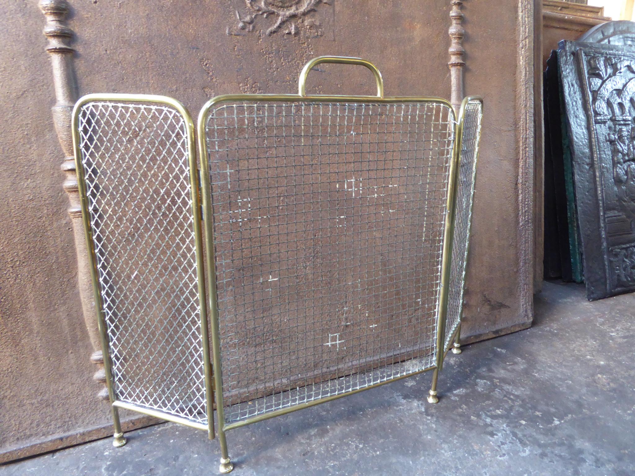 Antique English Victorian Fireplace Screen or Fire Screen, 19th Century 1