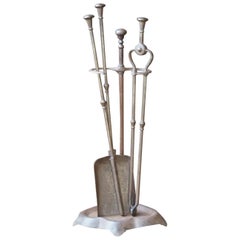 Victorian Fireplace Tools and Chimney Pots