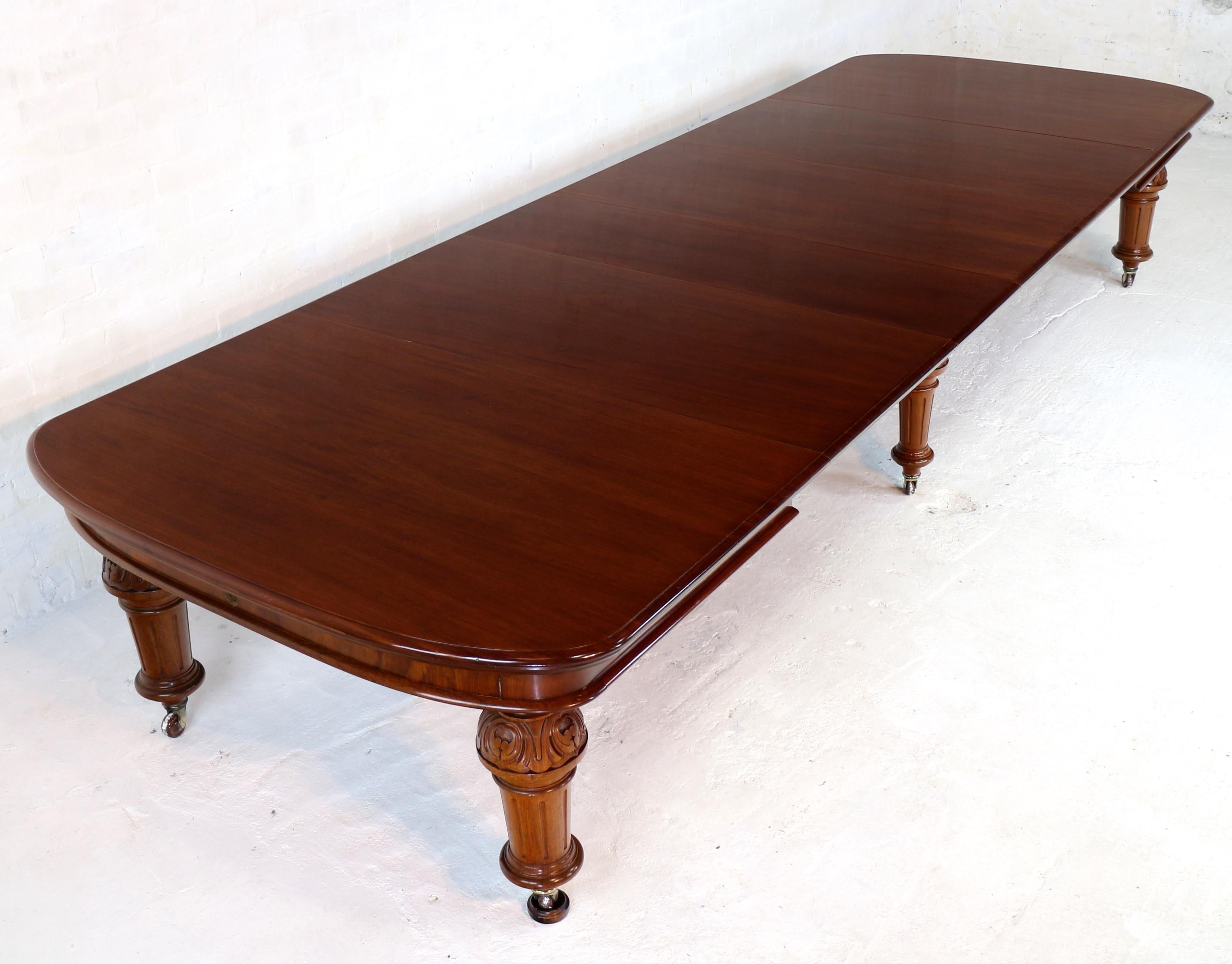 large dining room table seats 16