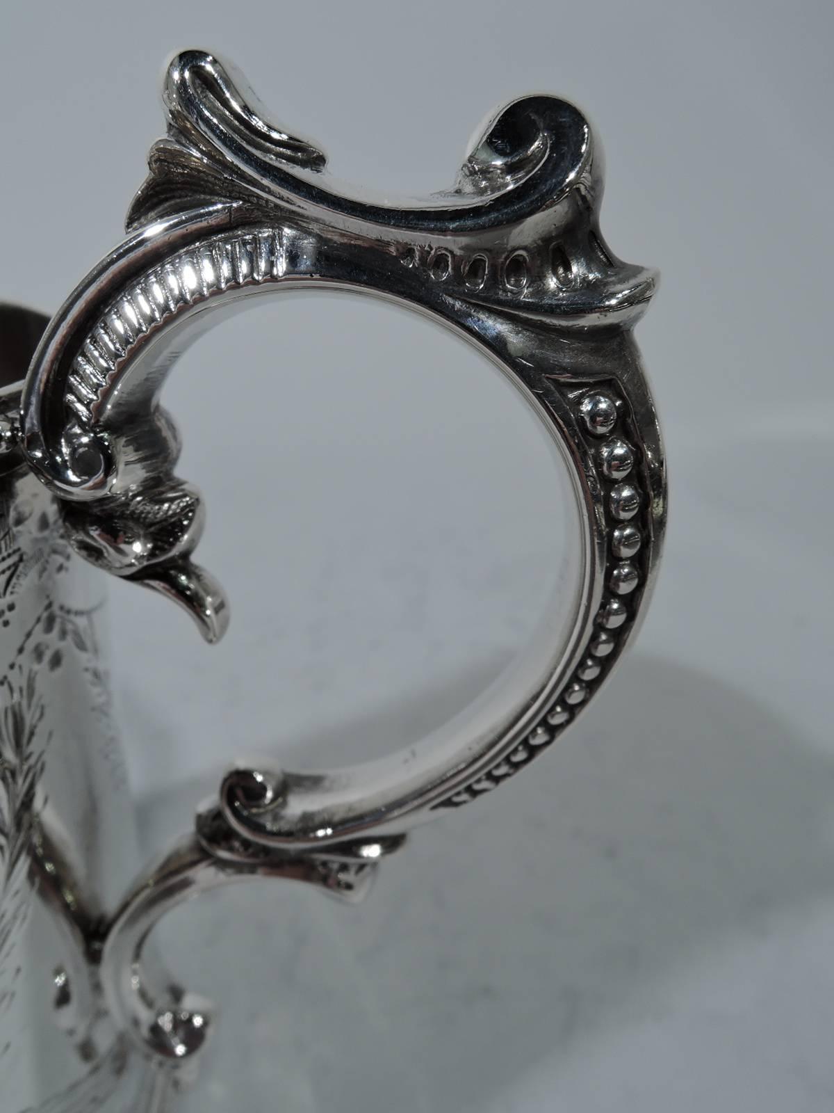Antique English Victorian Neoclassical Sterling Silver Baby Cup 1