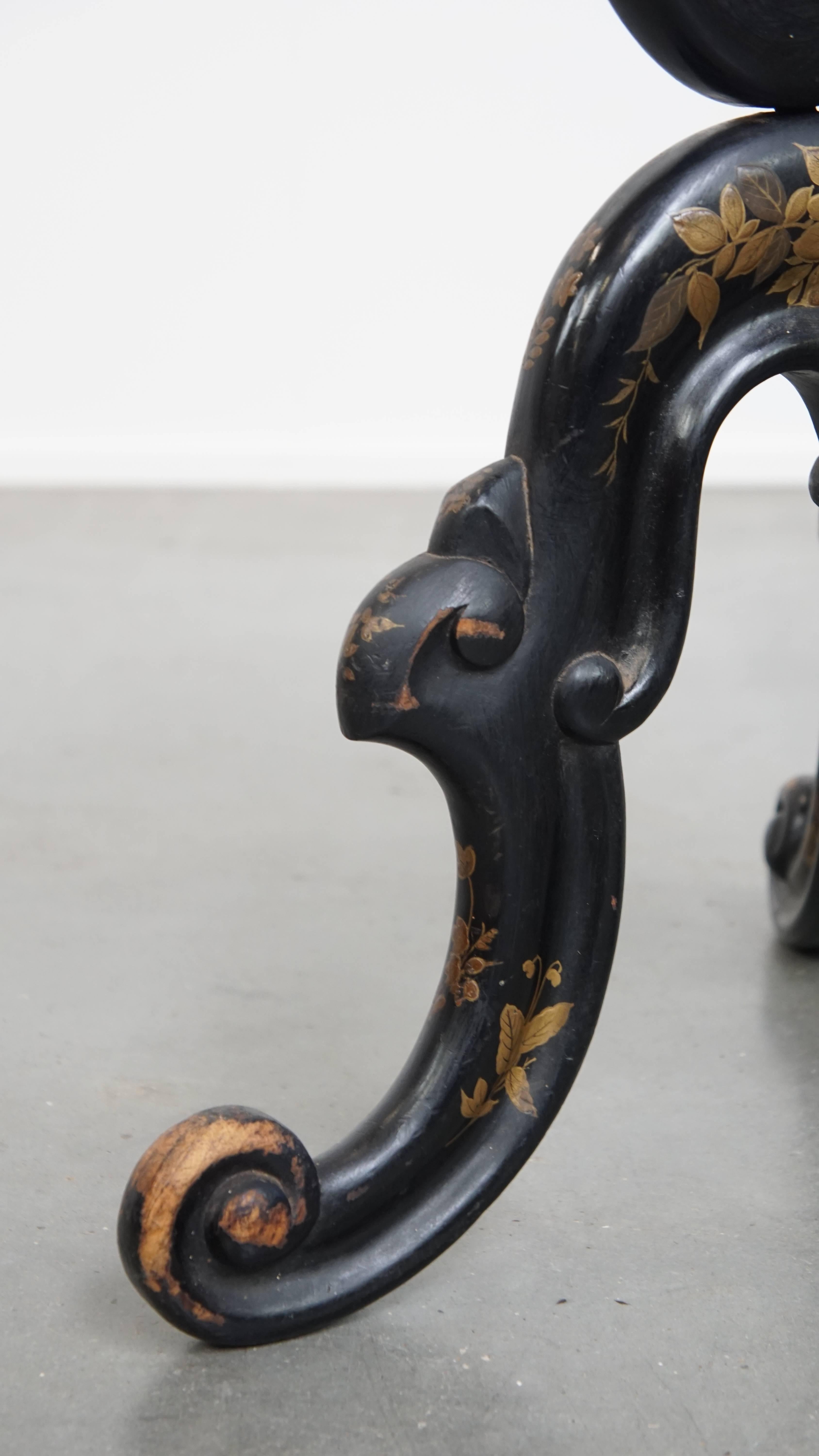 Table d'appoint ou à plantes anglaise victorienne ancienne - Mid Century Antiques État moyen - En vente à Harderwijk, NL