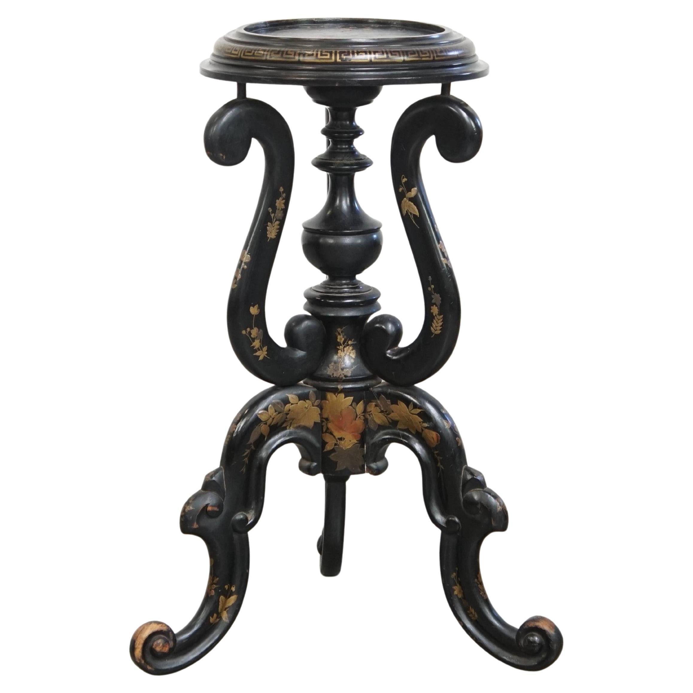 Antique English Victorian Plant or Side Table – Mid 19th Century