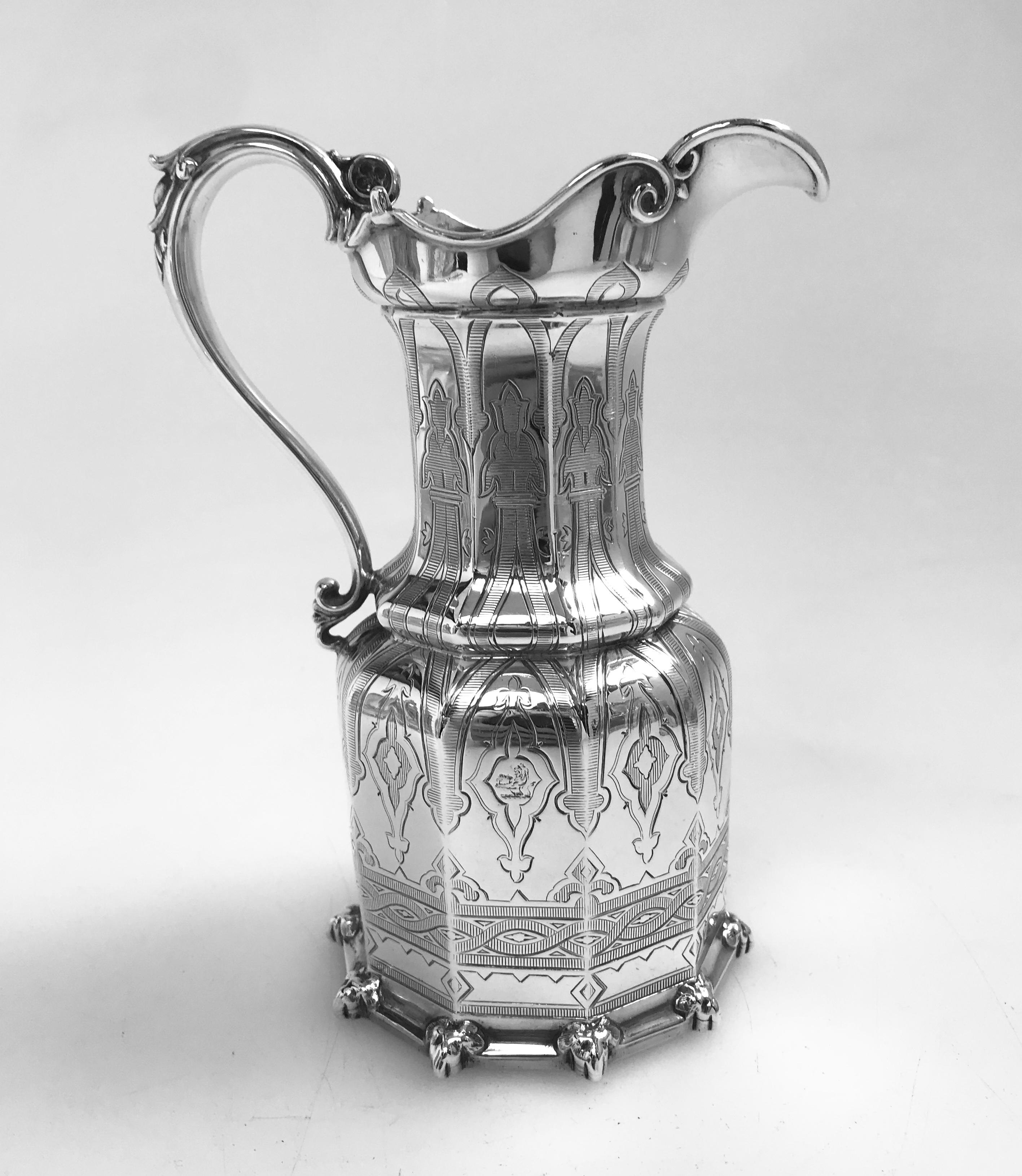 Antique English Victorian Silver Tea and Coffee Service 1