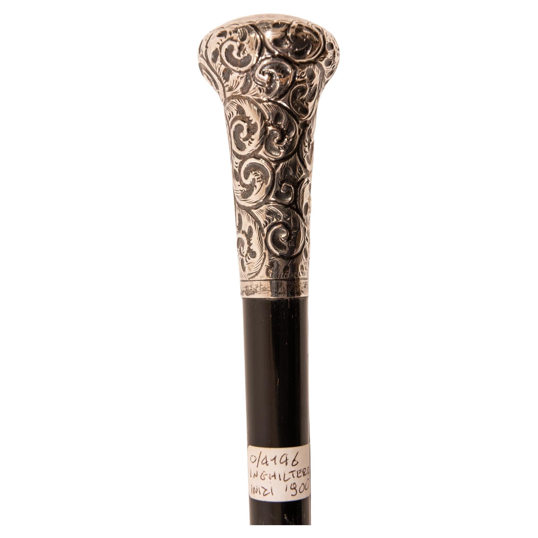 Hand-Crafted Antique English Walking Stick For Sale