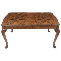 Antique English Walnut Dining Table