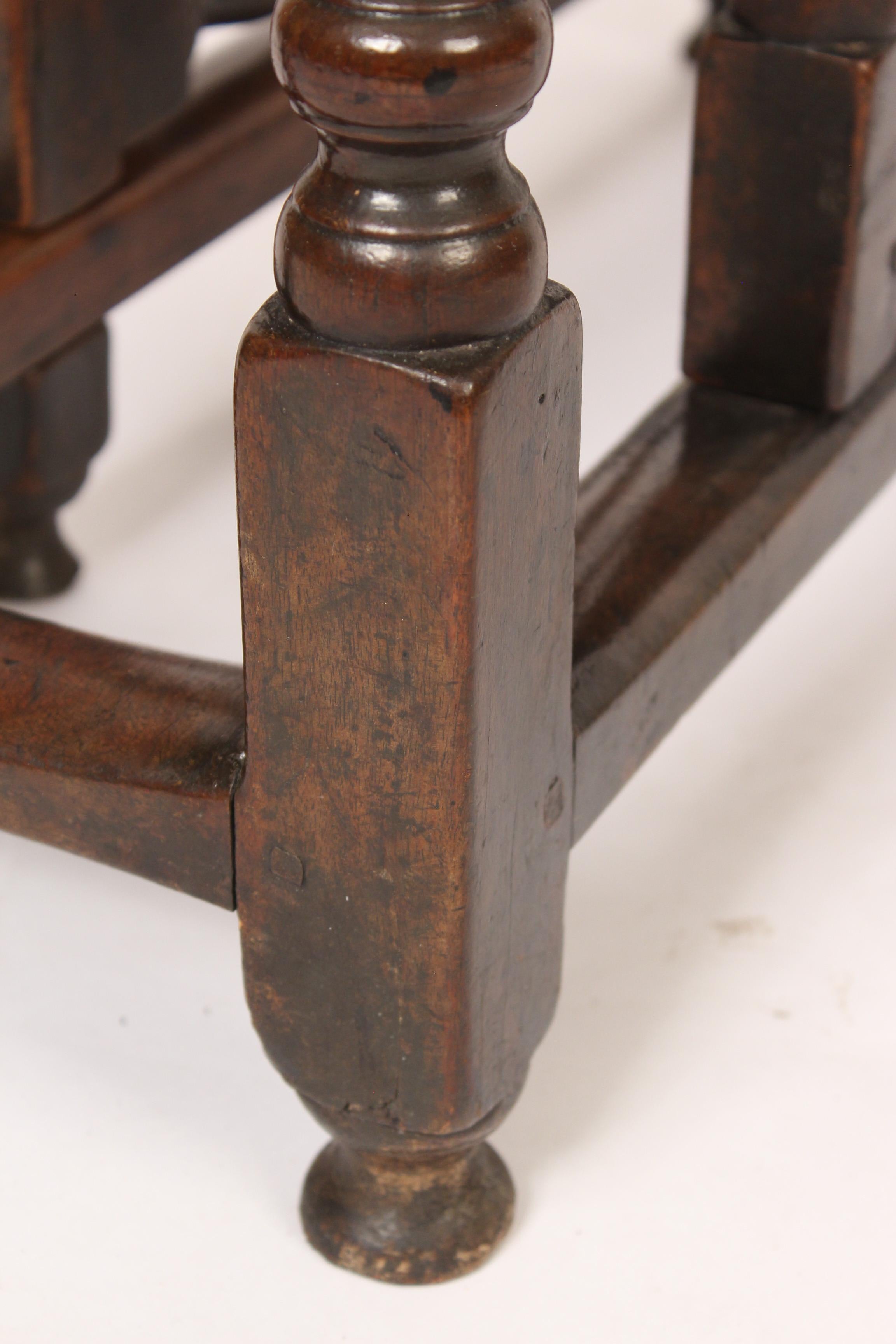 Antique English Walnut Gate Leg Table 1