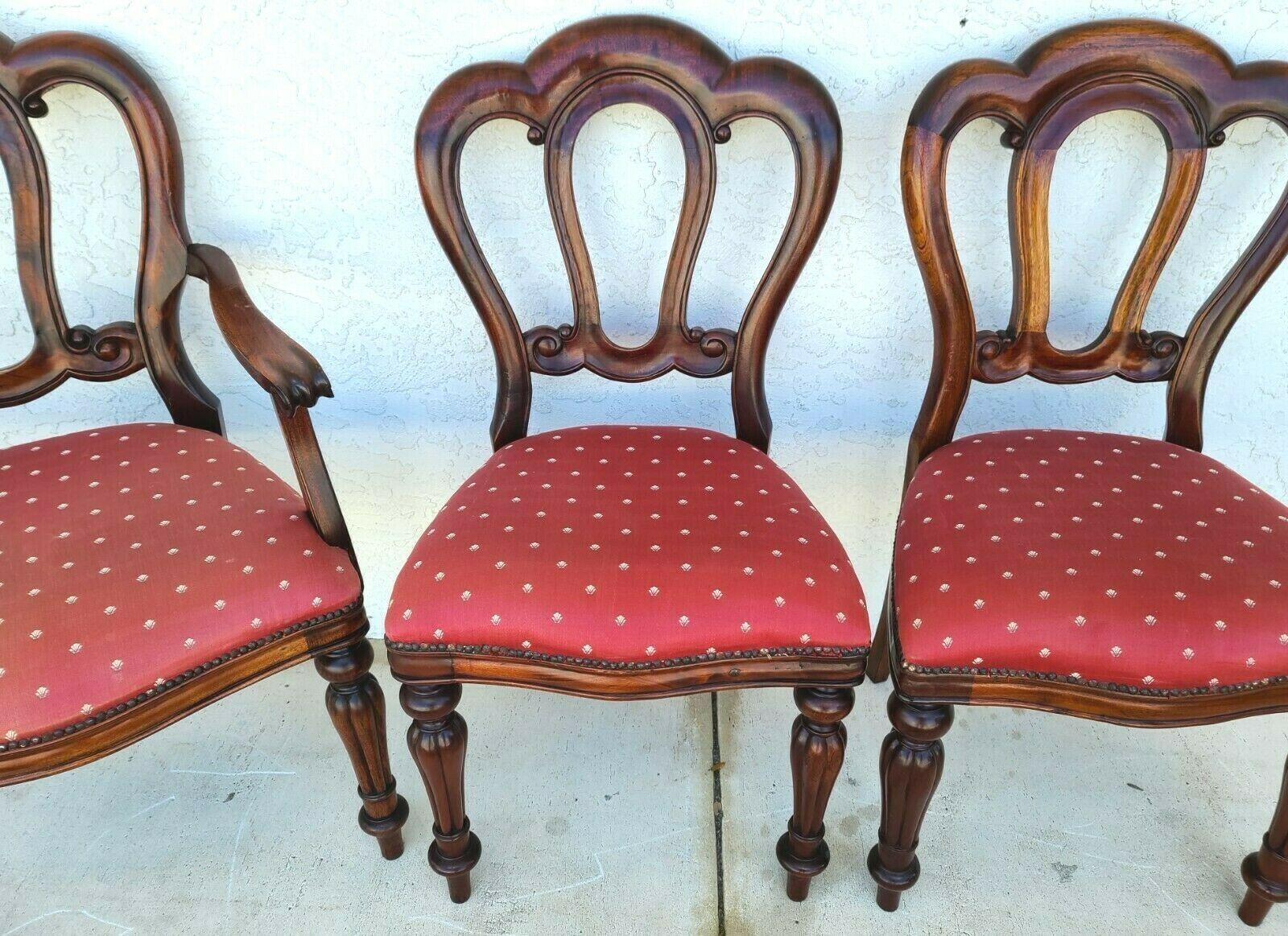 antique dining chairs in sets of 4