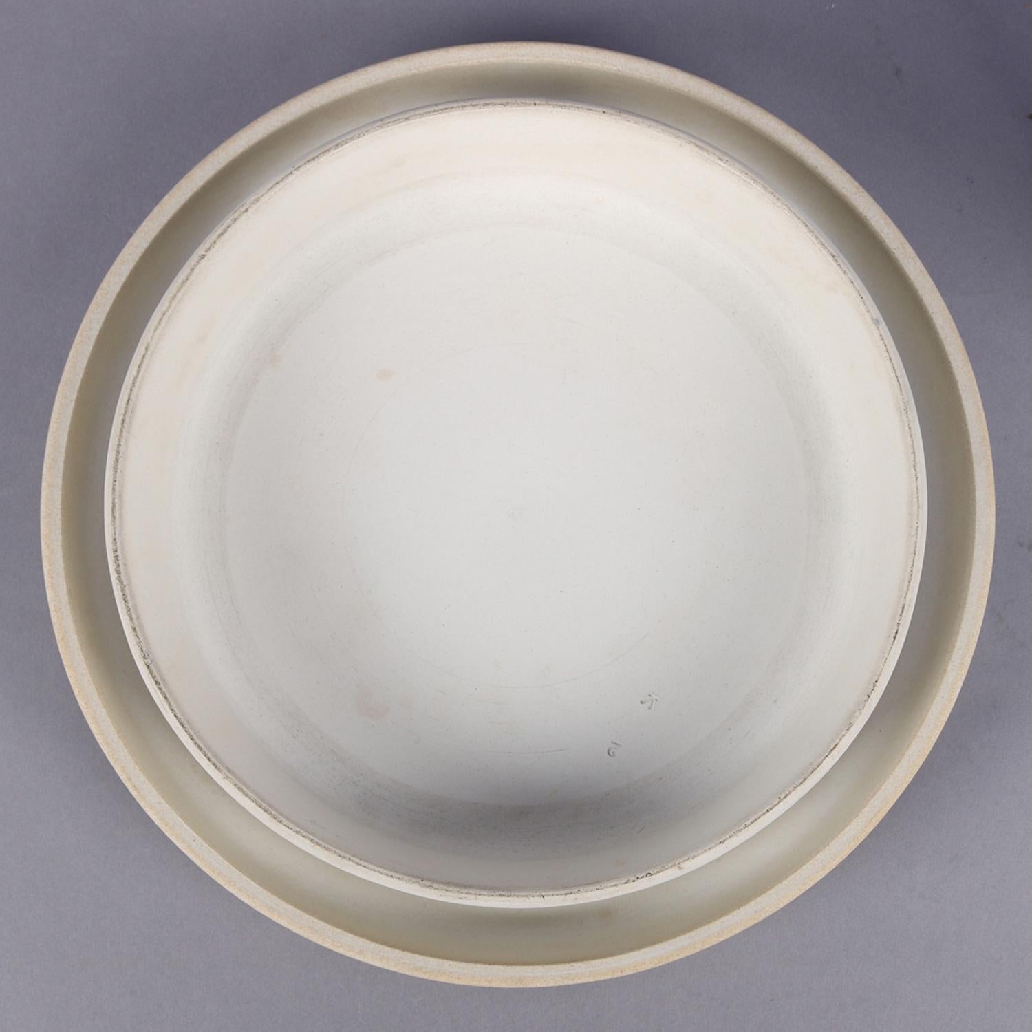 Antique English Wedgwood Blue Jasperware Porcelain Cheese Keeper, 19th Century 8