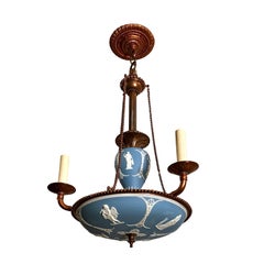 Antique English Wedgwood Chandelier