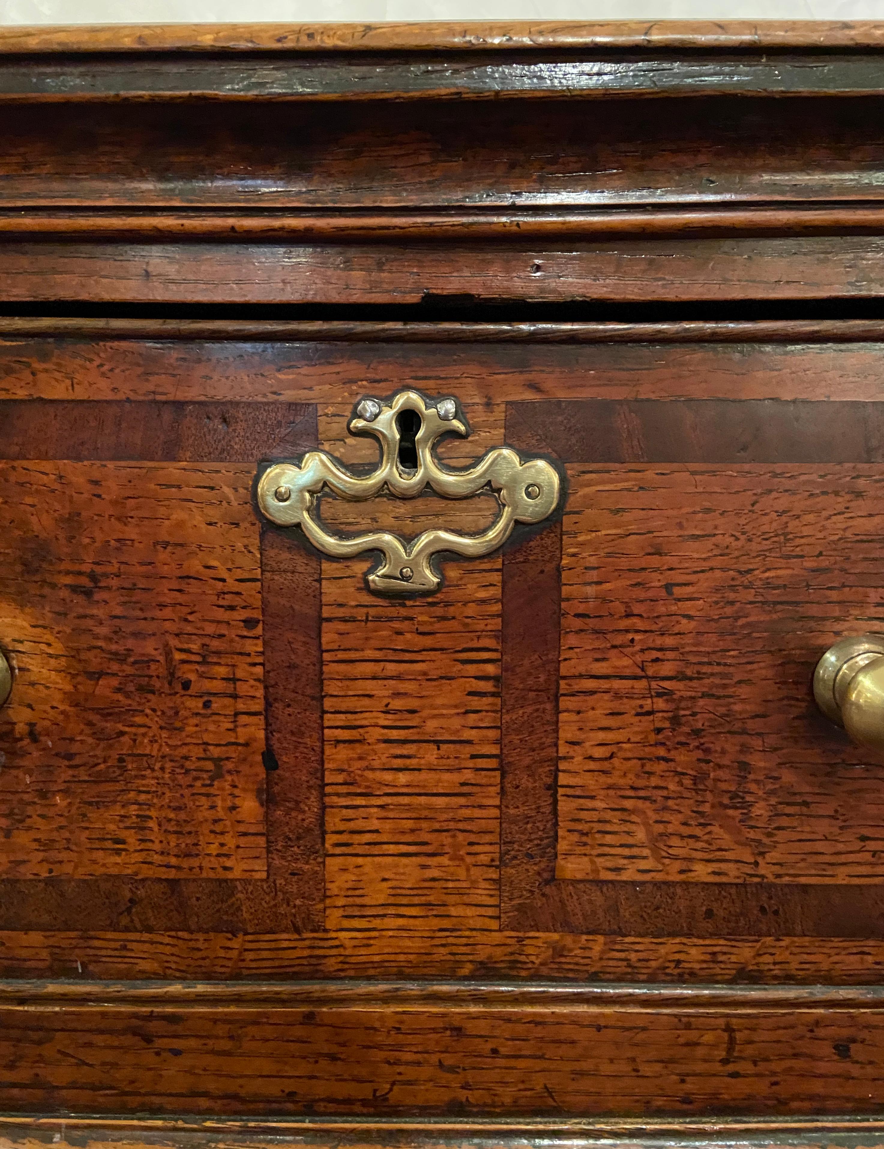 Wood Antique English Welsh Sideboard, Circa 1820