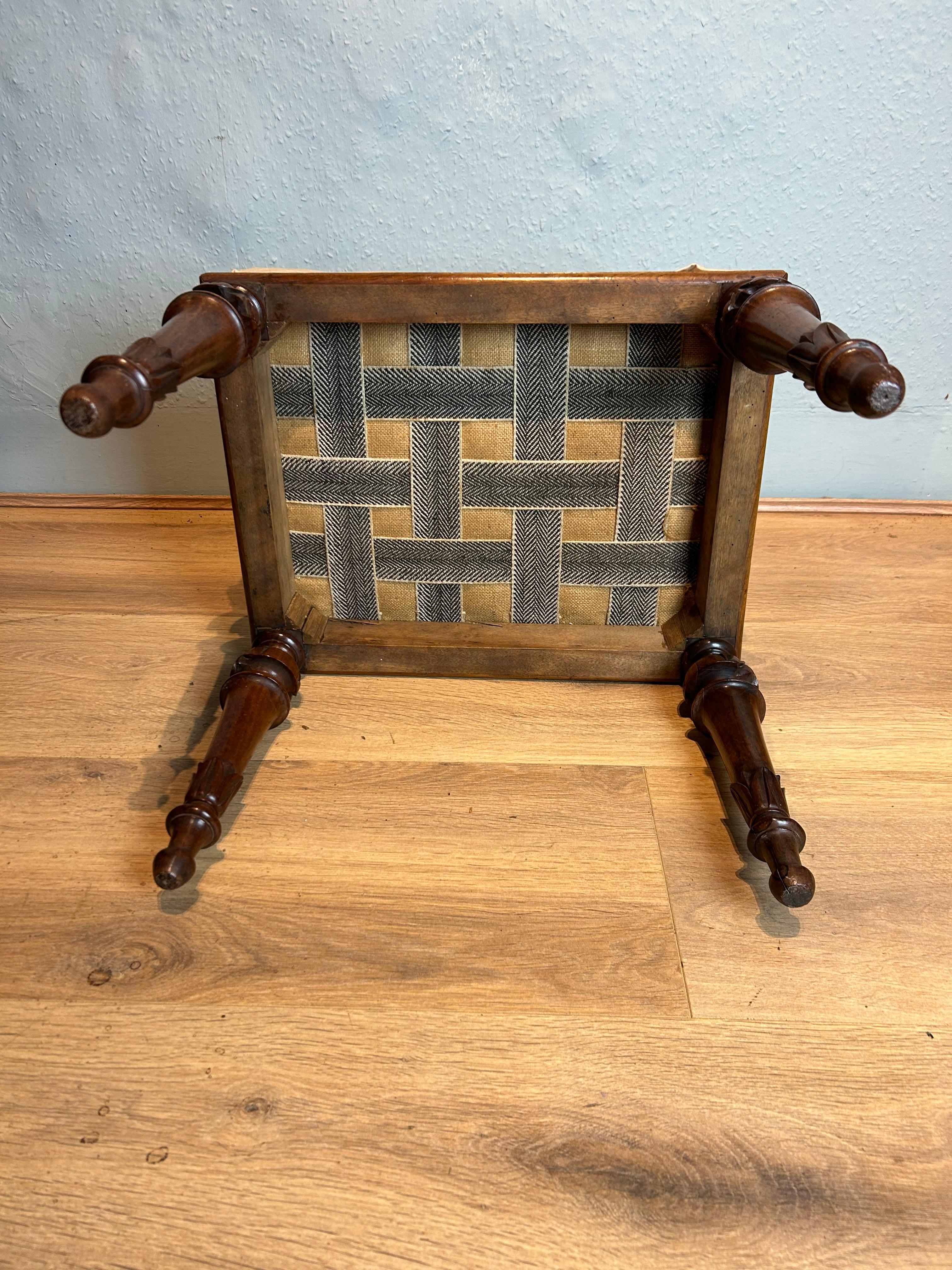  William 4th Rosewood Stool  For Sale 1