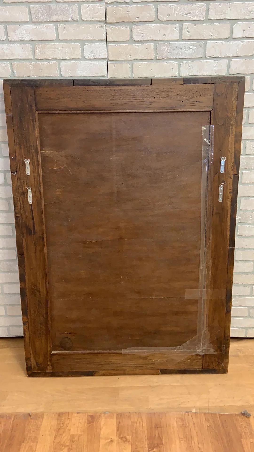 Antique Mirror da parete in stile William & Mary in radica di noce in vendita 1