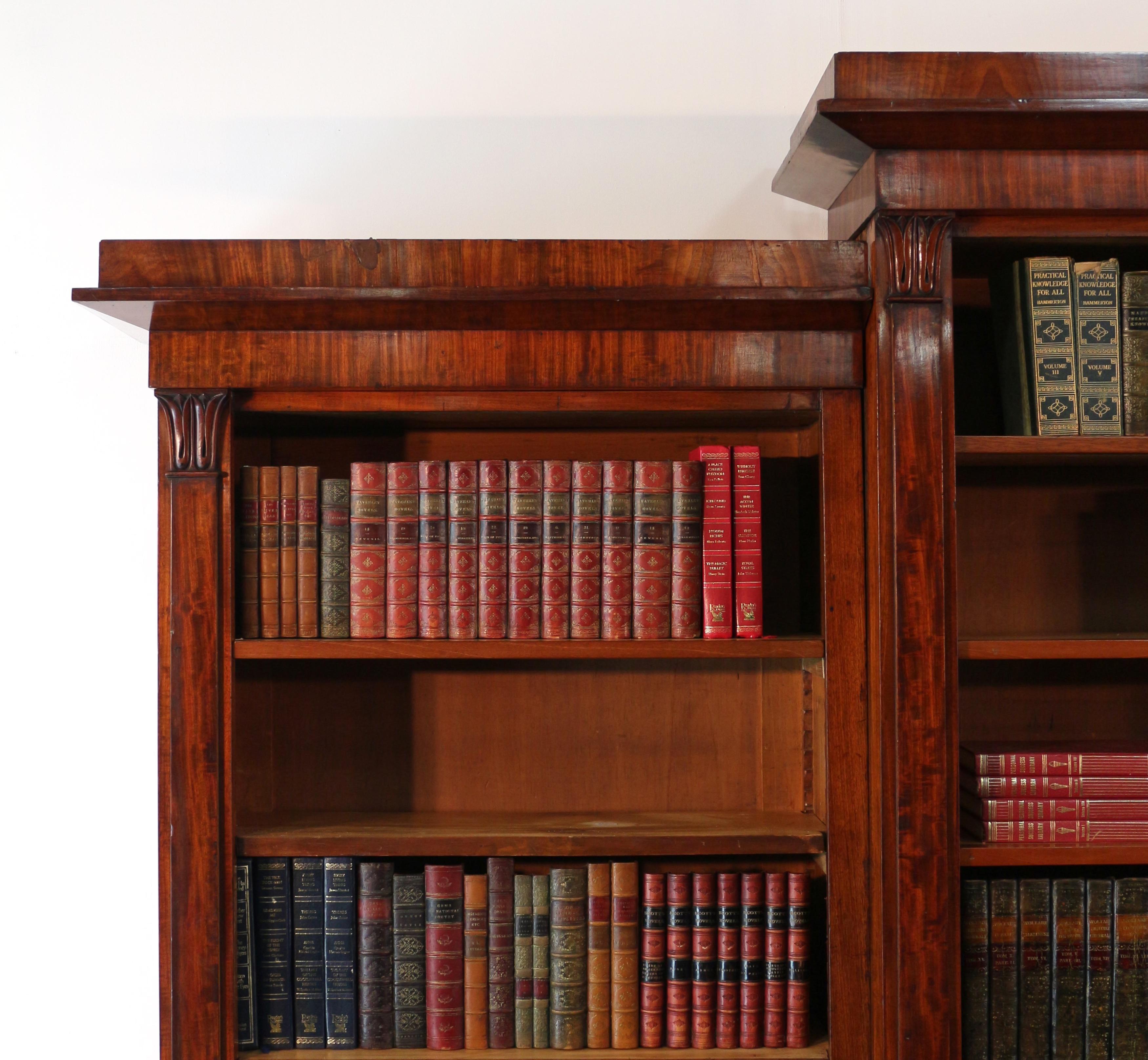 antique library bookcases