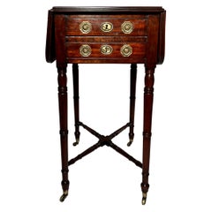 Antique English William IV Pembroke Table