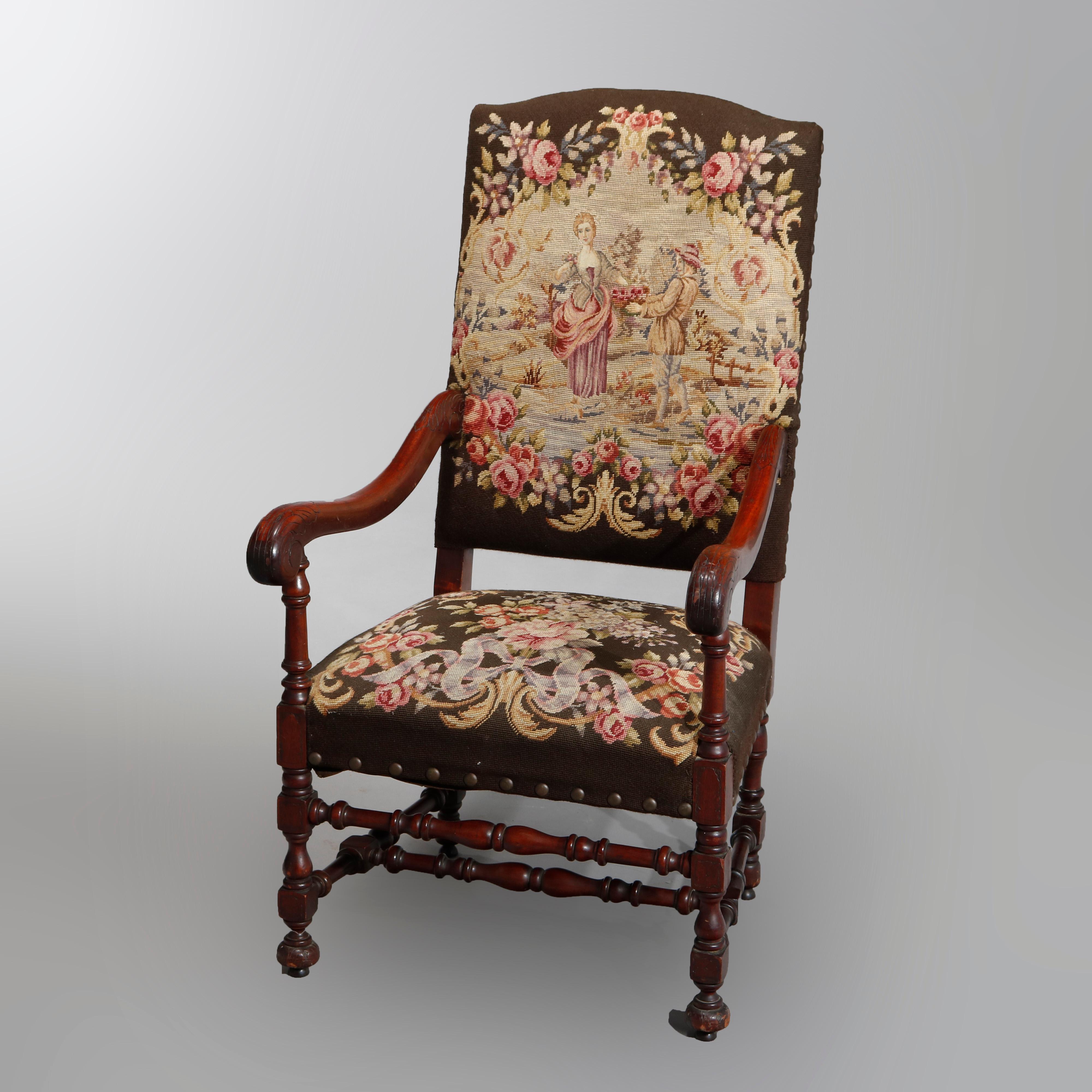 william and mary style chair