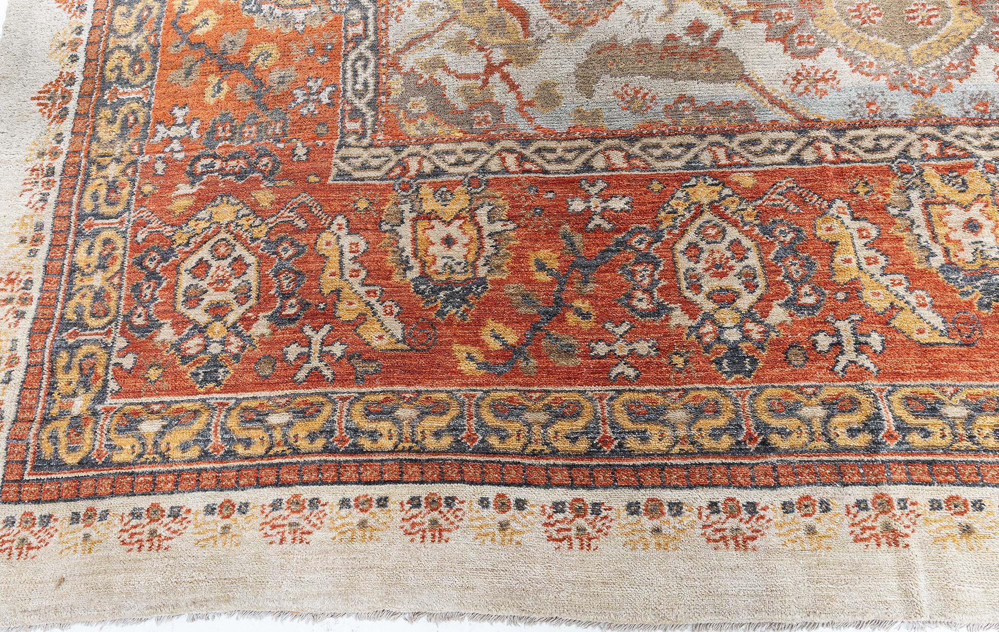 20ième siècle Tapis anglais ancien en laine de Wilton Doris Leslie Blau en vente