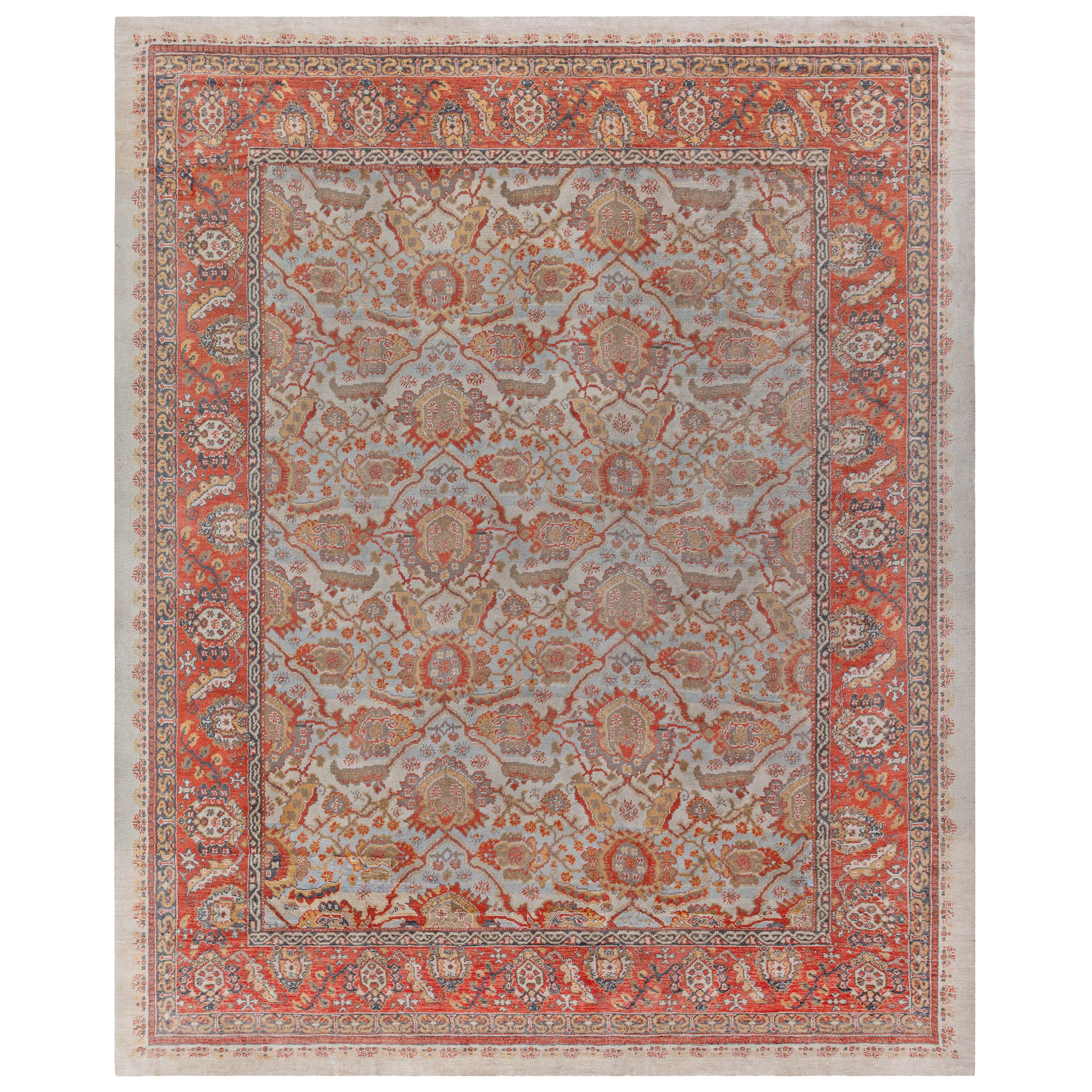 Antique English Wilton Wool Rug Doris Leslie Blau