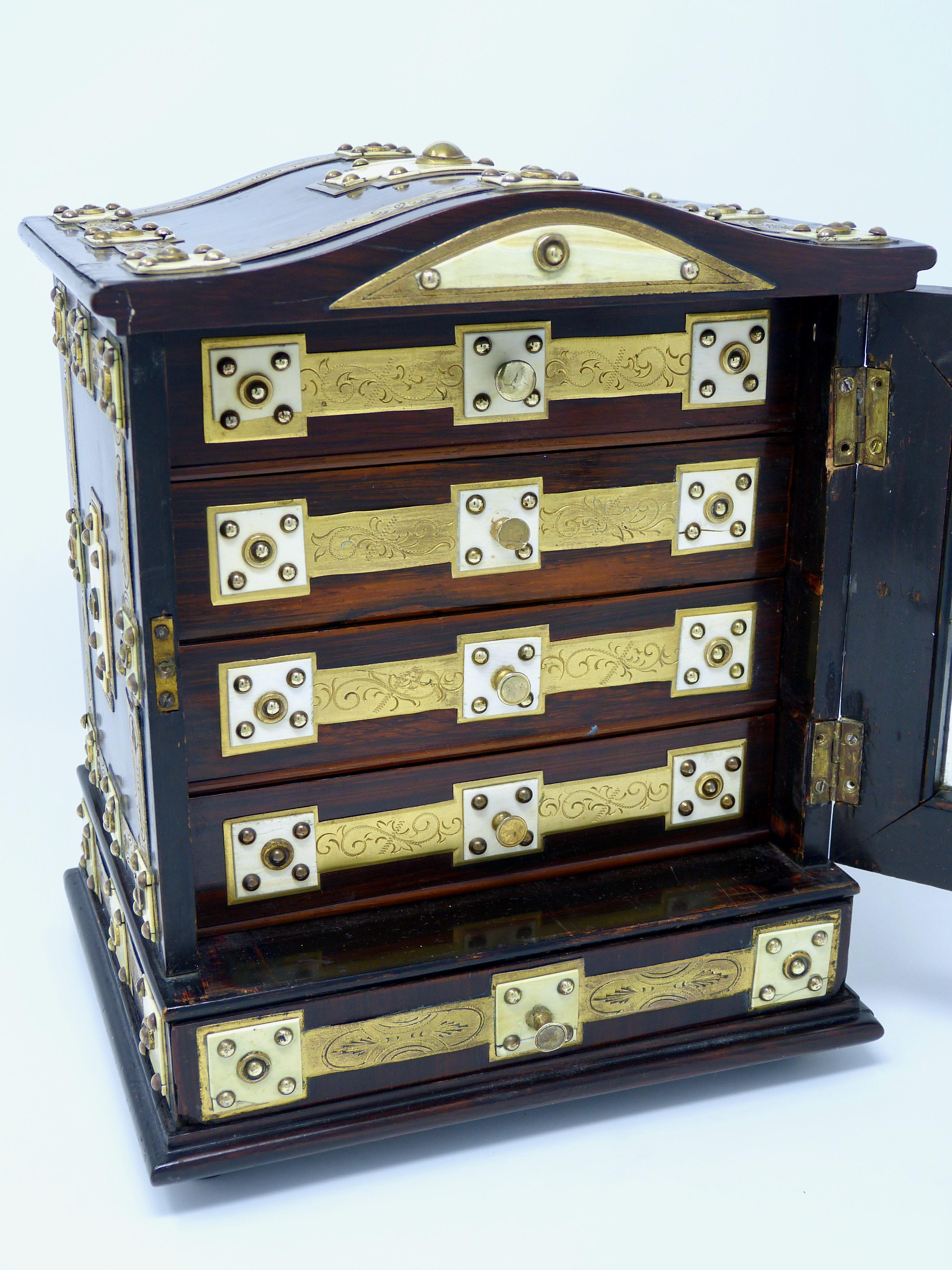 antique ivory jewelry box